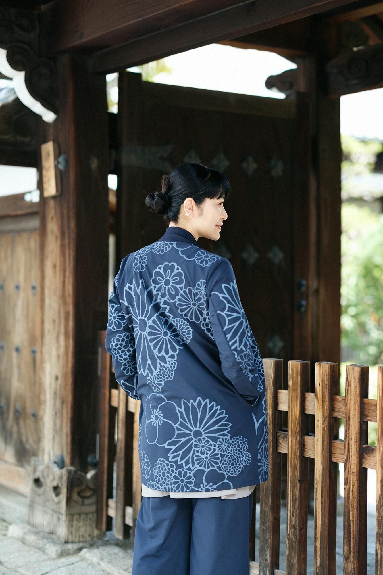 弹力桃皮绒夹克/Kinrandonsu Tomekon