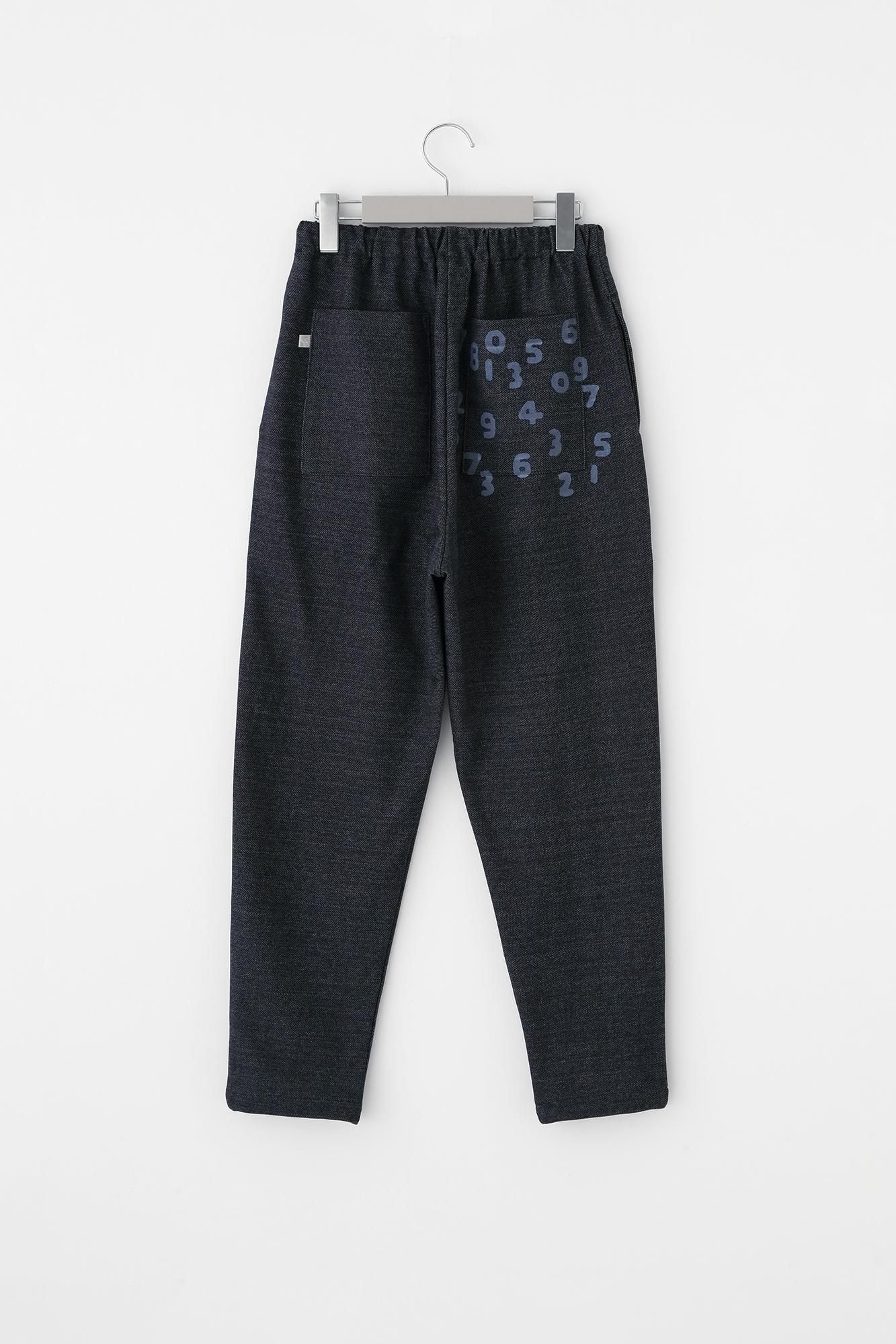 deModern.RedeJersey Easy Tapered Pants/nedeBee