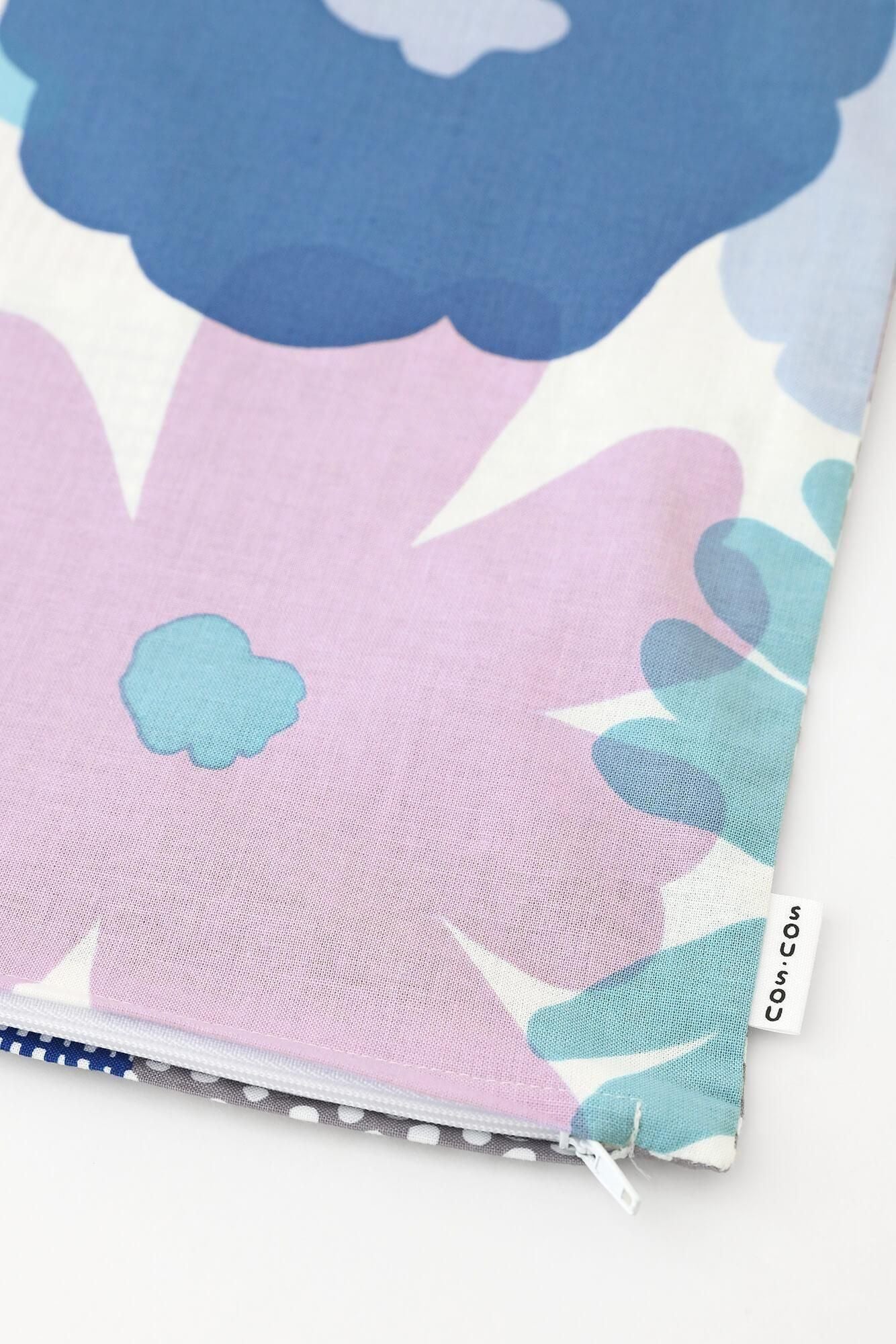 平織り21番手 クッション（座布団）カバー 可逆（かぎゃく