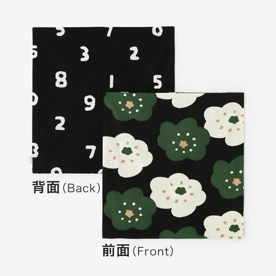 Plain weave 21st count Cushion Cover AvailableReverse (kagya)minds old time with）／Smile Blackcolor(NuColor) ×SO-SU-U Black