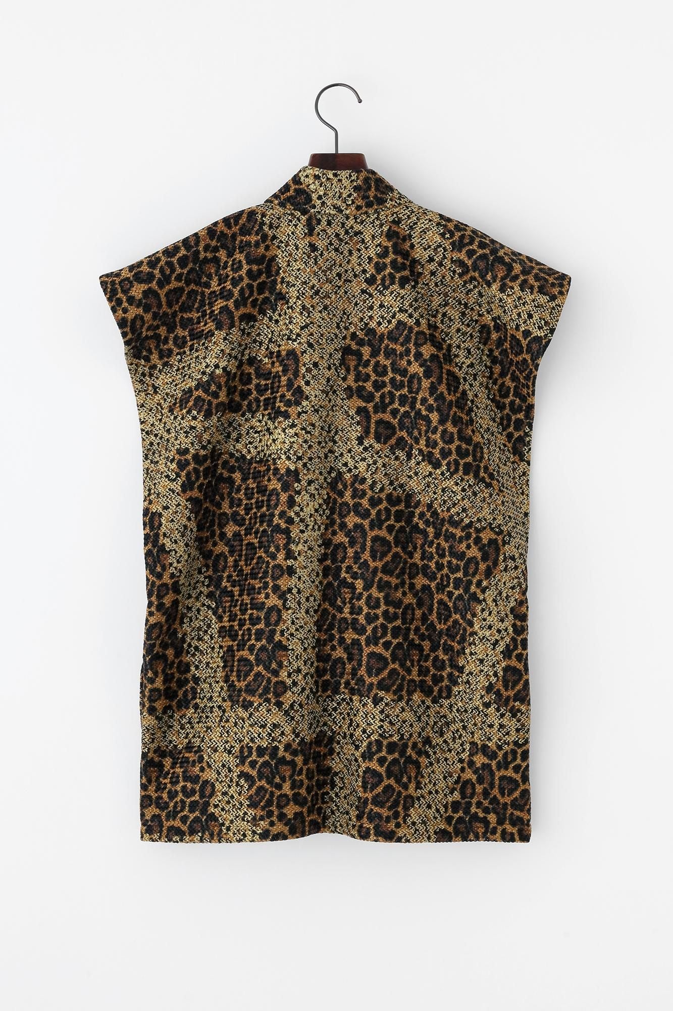 llaTsuCell weave Sleeveless Robe Undershirt (a)Waheight)/Tied-up yellowingJapanese TeaSpots (kiGarachamara)