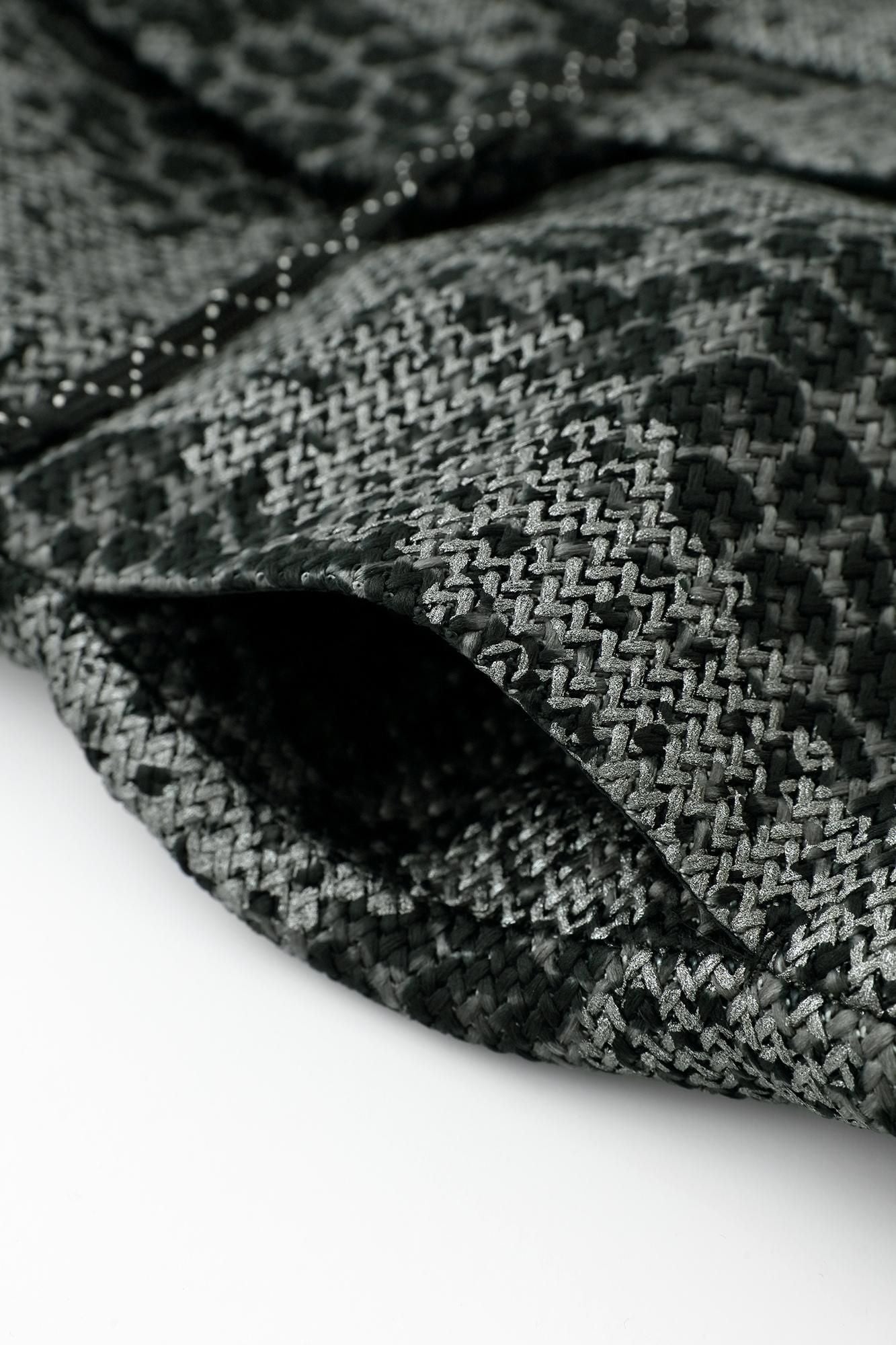 llaTsuCell weave Sleeveless Robe Undershirt (a)Waheight)/Tied-up Dark GreySpots (Koihai Spotted)