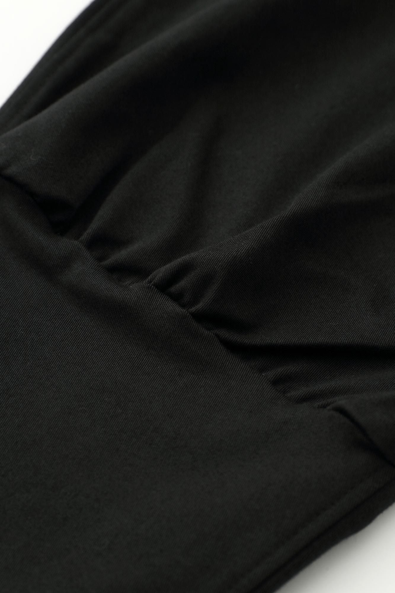 伸（しん） 綾織（あやおり） 裁付（たっつけ）えんゆう穿き／濡羽色（ぬればいろ）