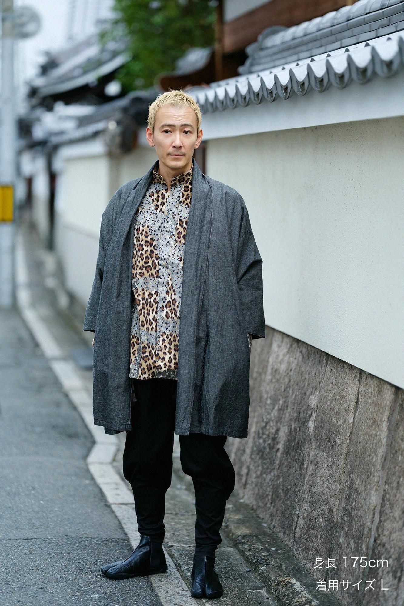 伸（しん） 綾織（あやおり） 裁付（たっつけ）えんゆう穿き／濡羽色（ぬればいろ）