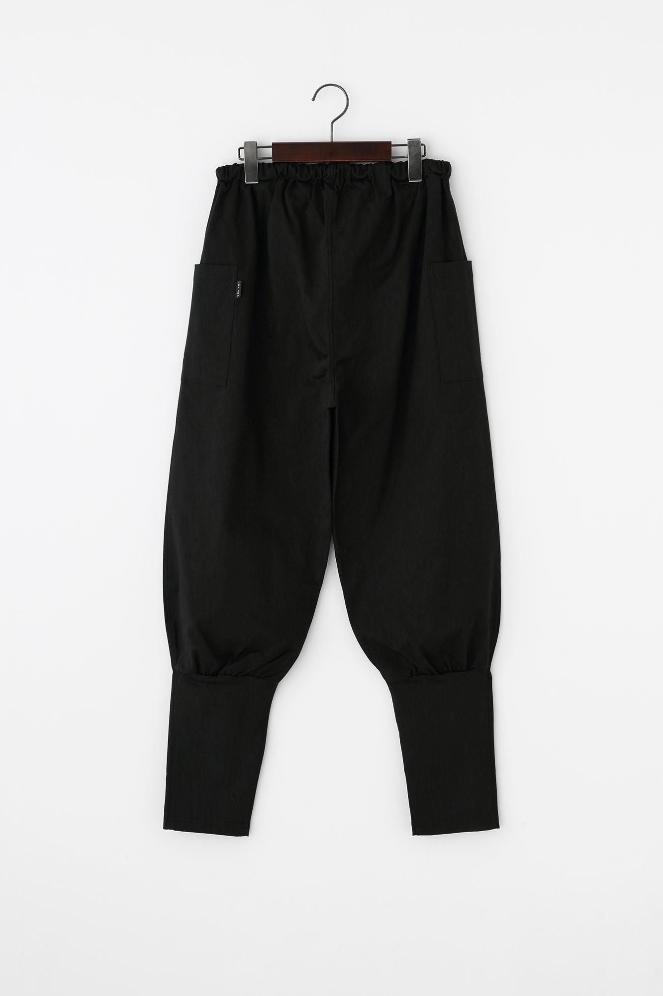 伸（しん） 綾織（あやおり） 裁付（たっつけ）えんゆう穿き／濡羽色（ぬればいろ）