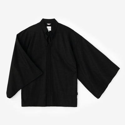 BallaModern.Circulor washing(R)Wool NobuhideKimono Sleeve Blouse(Preparation)signUi) Ue/Black