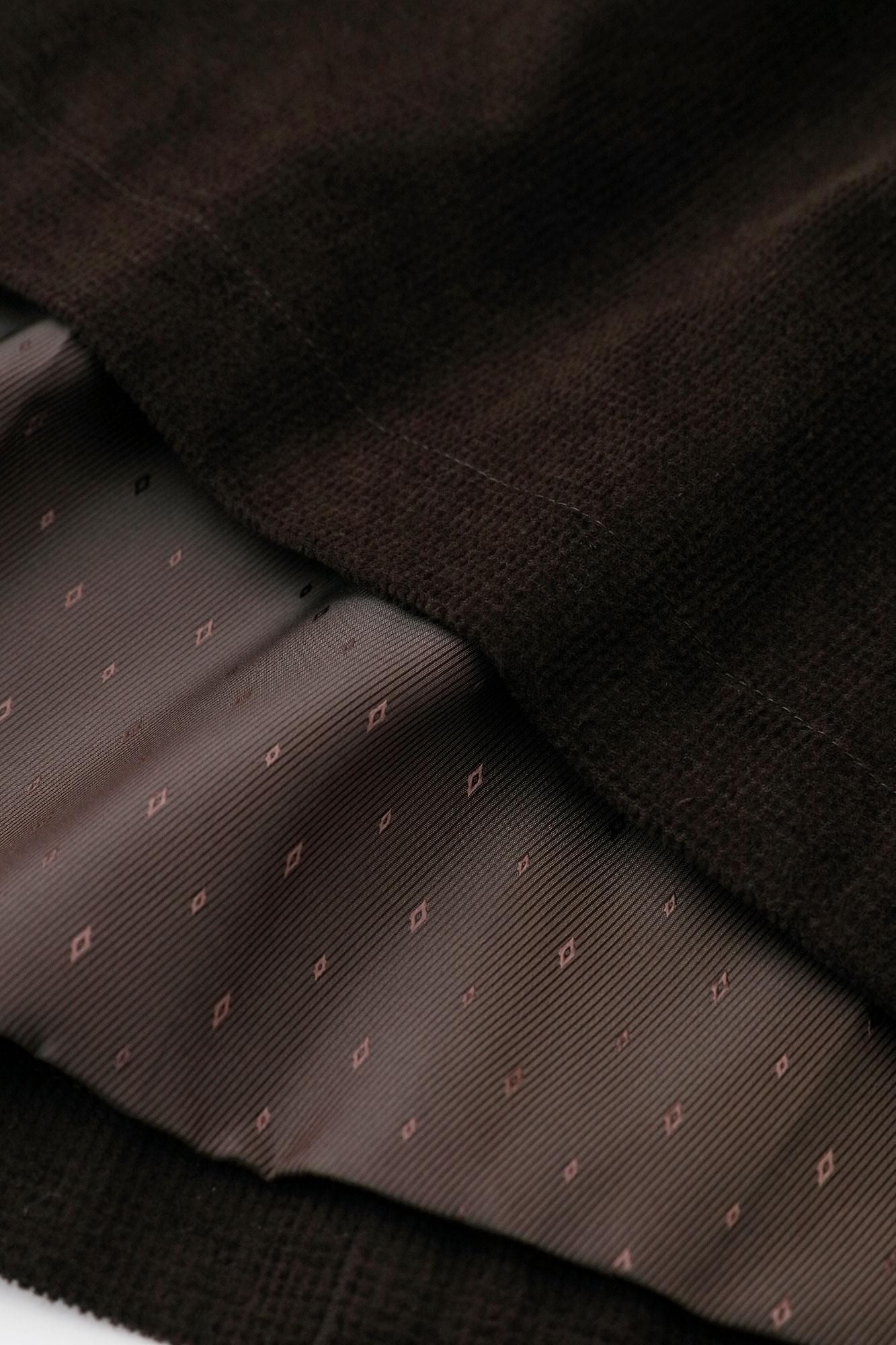 Soft Thermo(R) Corduroy Samue Worker Jacket Undershirt (a)Waheight)/Brown