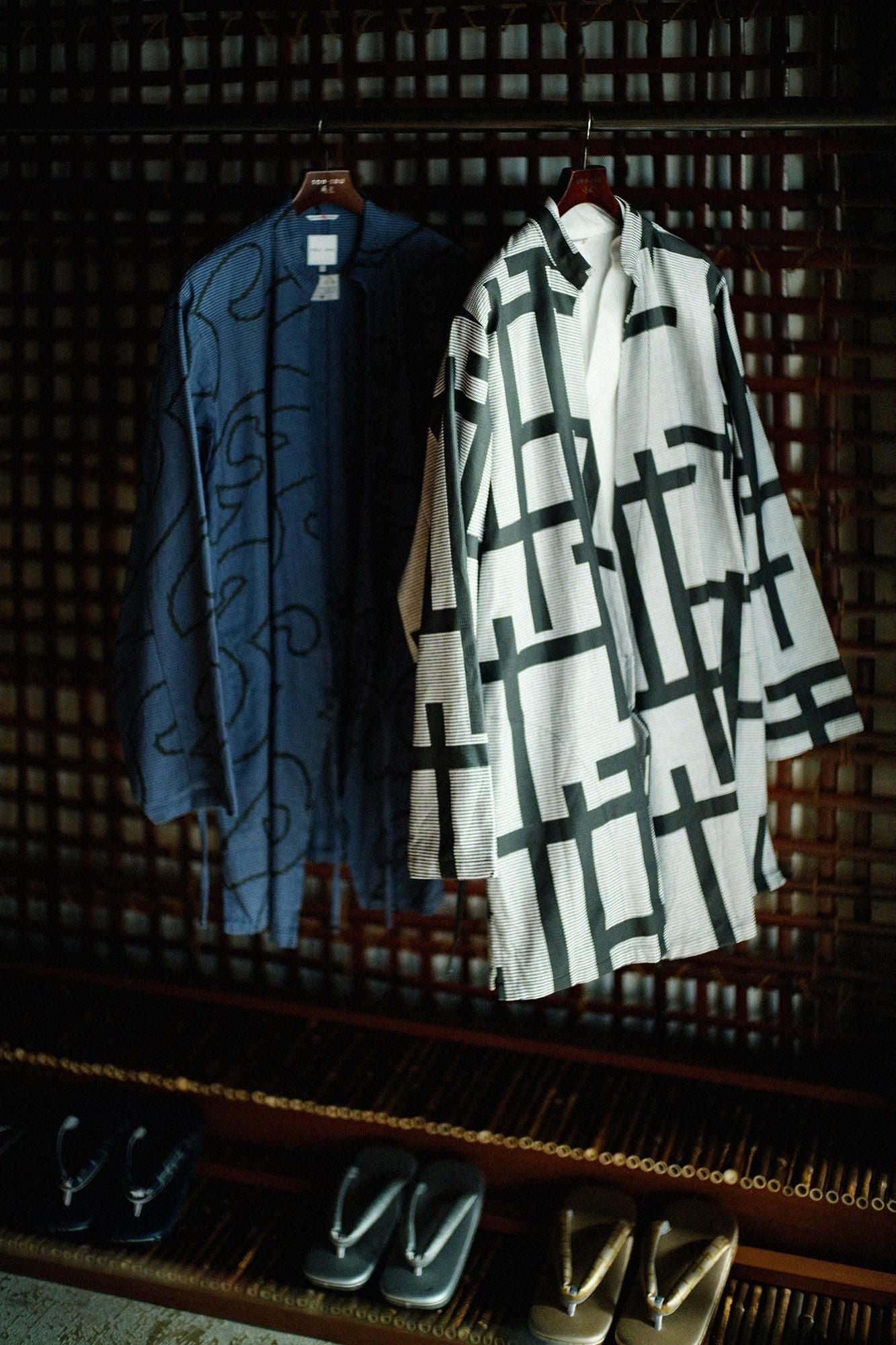 dobby stab​ ​Sweets Samue Worker Jacket(Takamisamue) /Fence