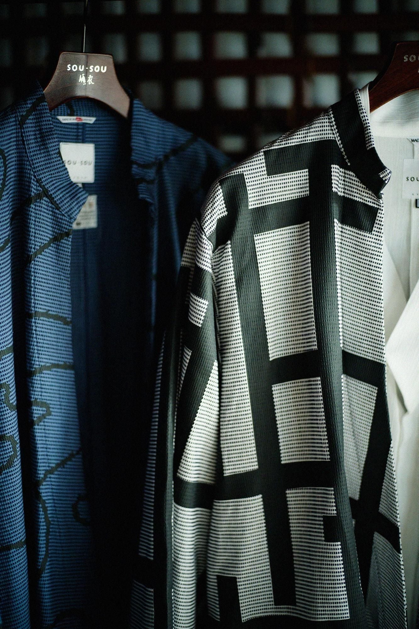 dobby stab​ ​Sweets Samue Worker Jacket(Takamisamue)/Yamaman Waves(Yamamanpa)