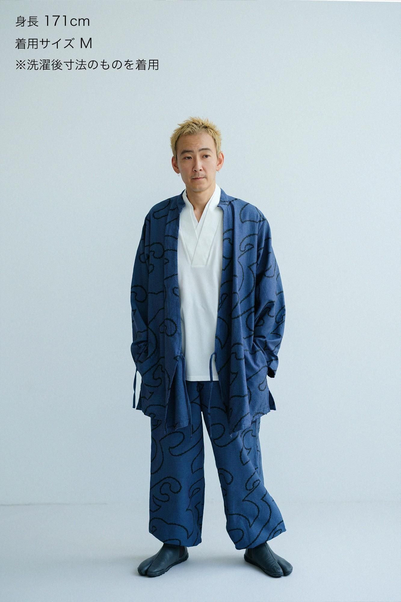 dobby stab​ ​Sweets Samue Worker Jacket(Takamisamue)/Yamaman Waves(Yamamanpa)