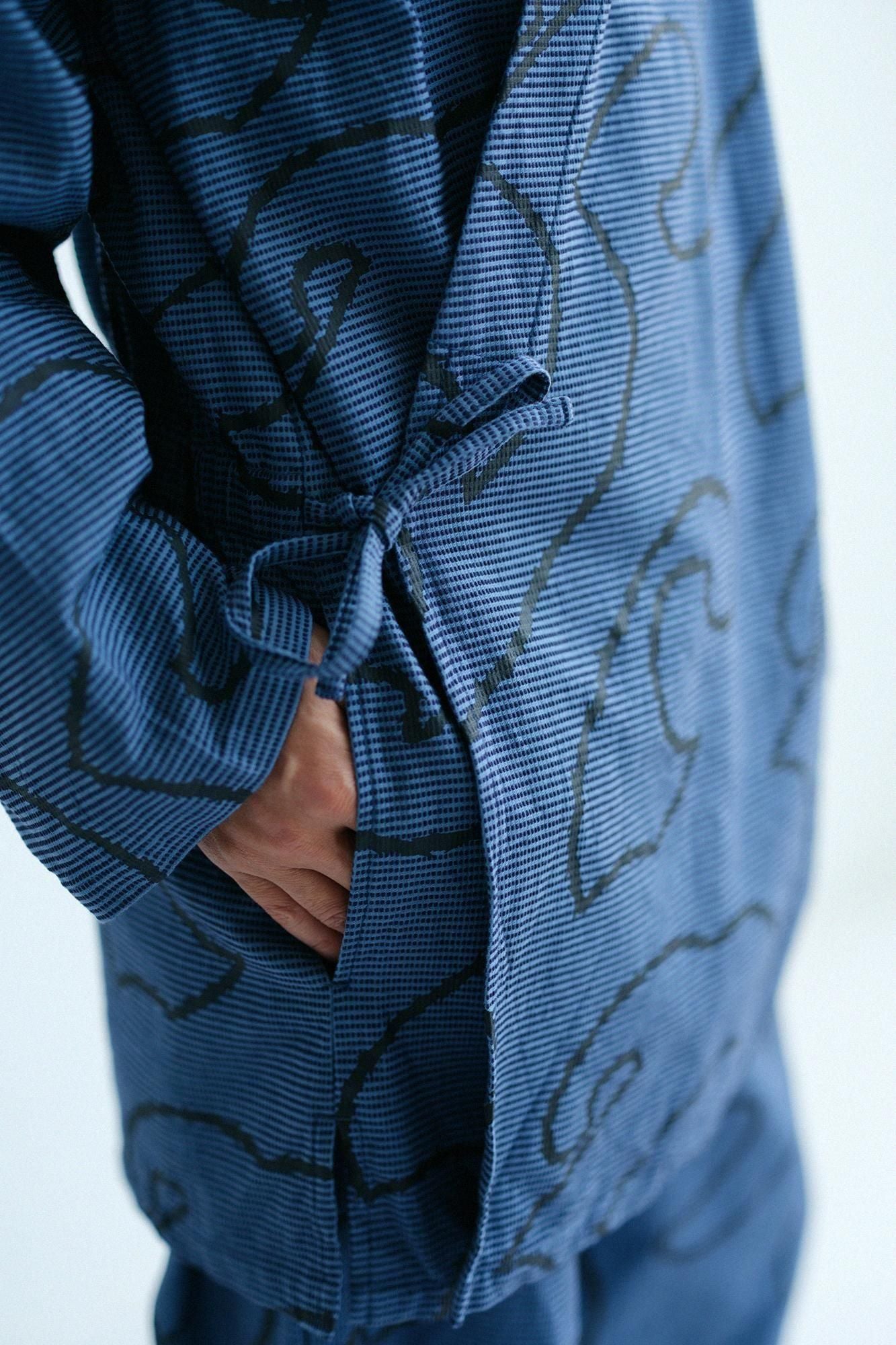 dobby stab​ ​Sweets Samue Worker Jacket(Takamisamue)/Yamaman Waves(Yamamanpa)