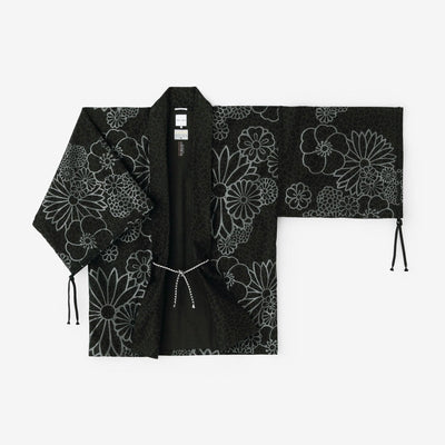 豹斑（ひょうまだら） 宮中袖（きゅうちゅうそで） 短衣（たんい） 単（ひとえ）／金襴緞子（きんらんどんす）