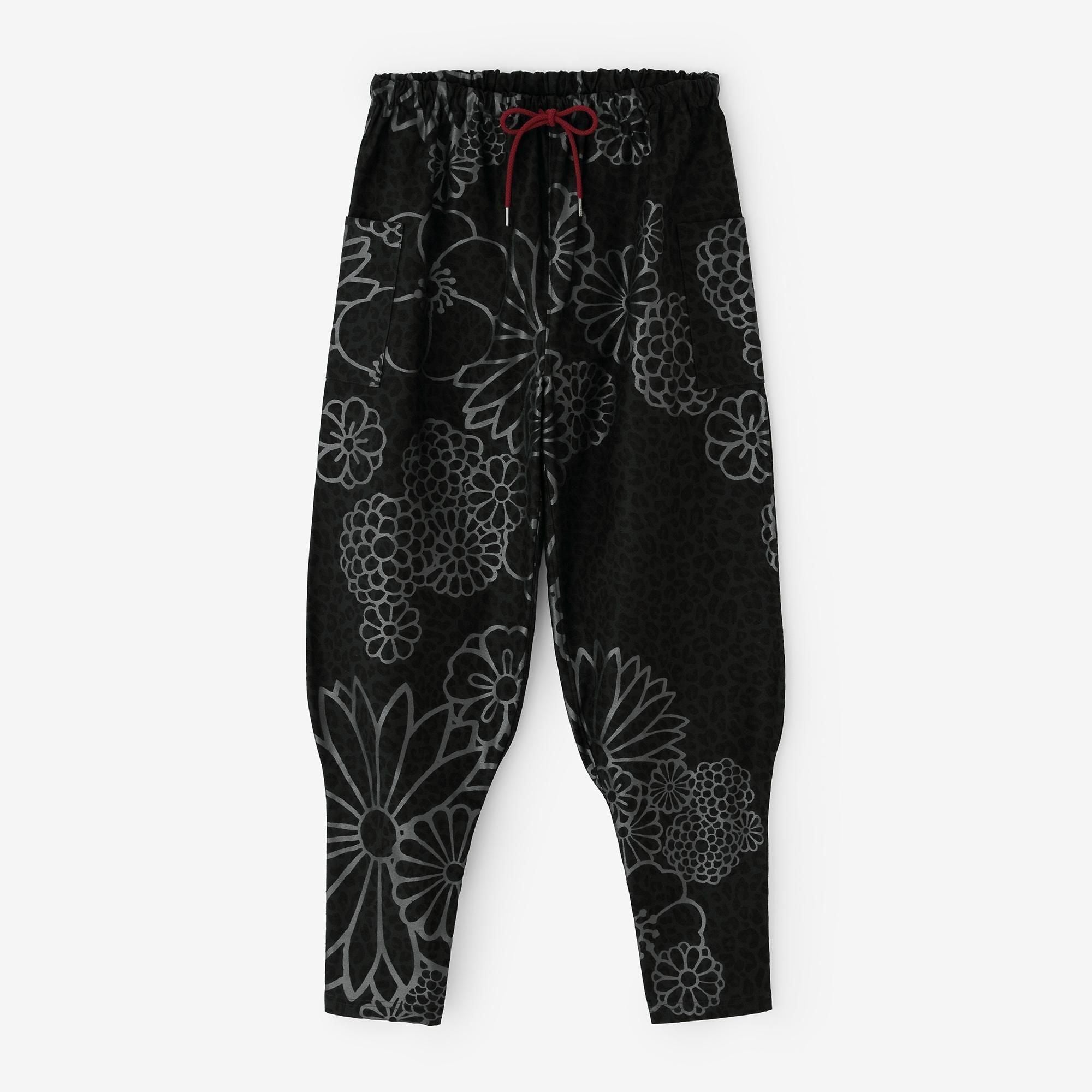 【極美品】SOU SOU 傾衣 裁付えんゆう穿き メキシカンドビー織 怒濤 L 極美品】SOU SOU 傾衣 裁付えんゆう穿き メキシカンドビー織 怒濤