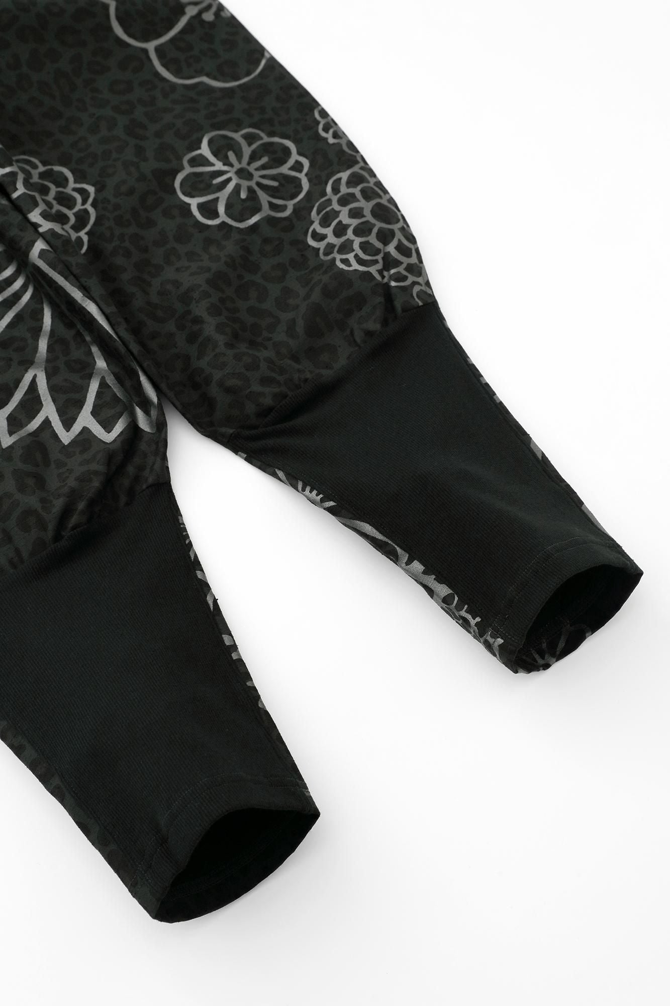 豹斑（ひょうまだら） 裁付（たっつけ）えんゆう穿き／金襴緞子（きんらんどんす）