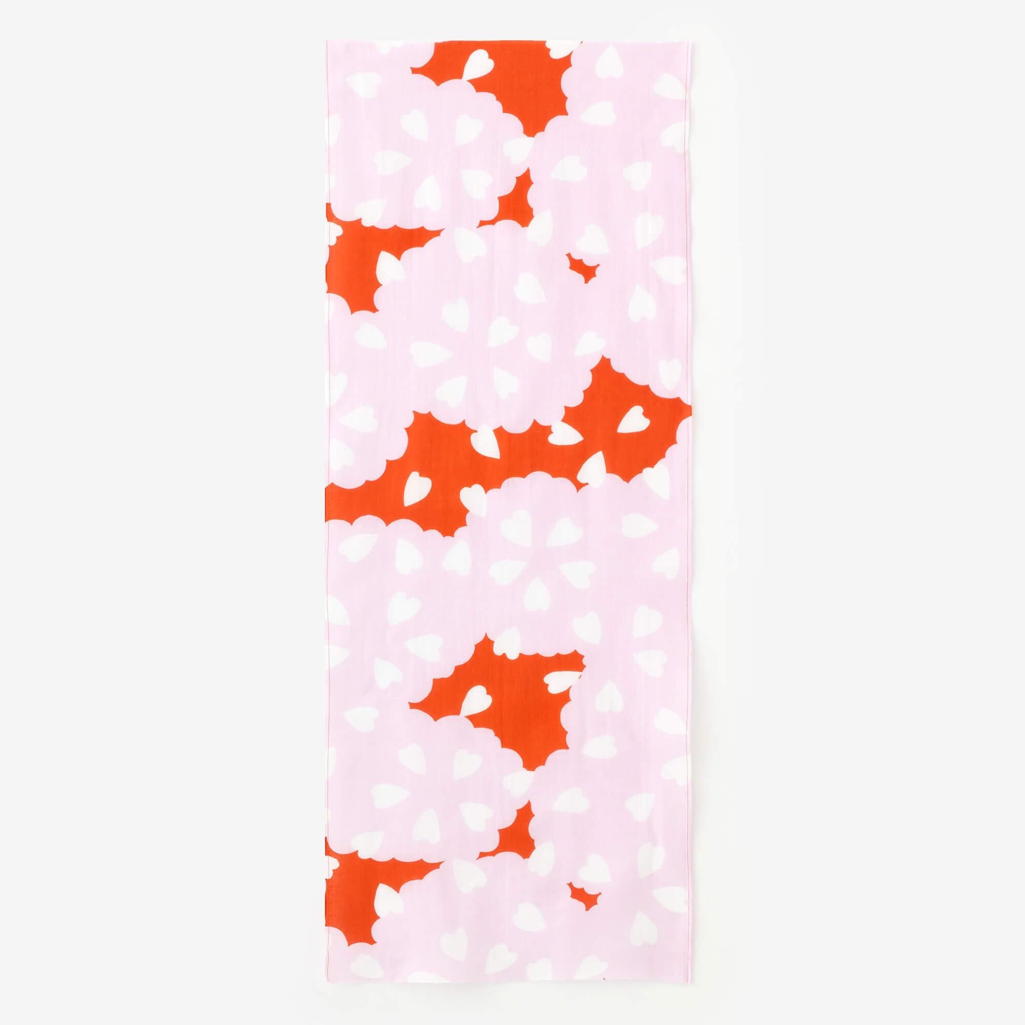 伊勢木綿 textile手ぬぐい／爛漫（らんまん）