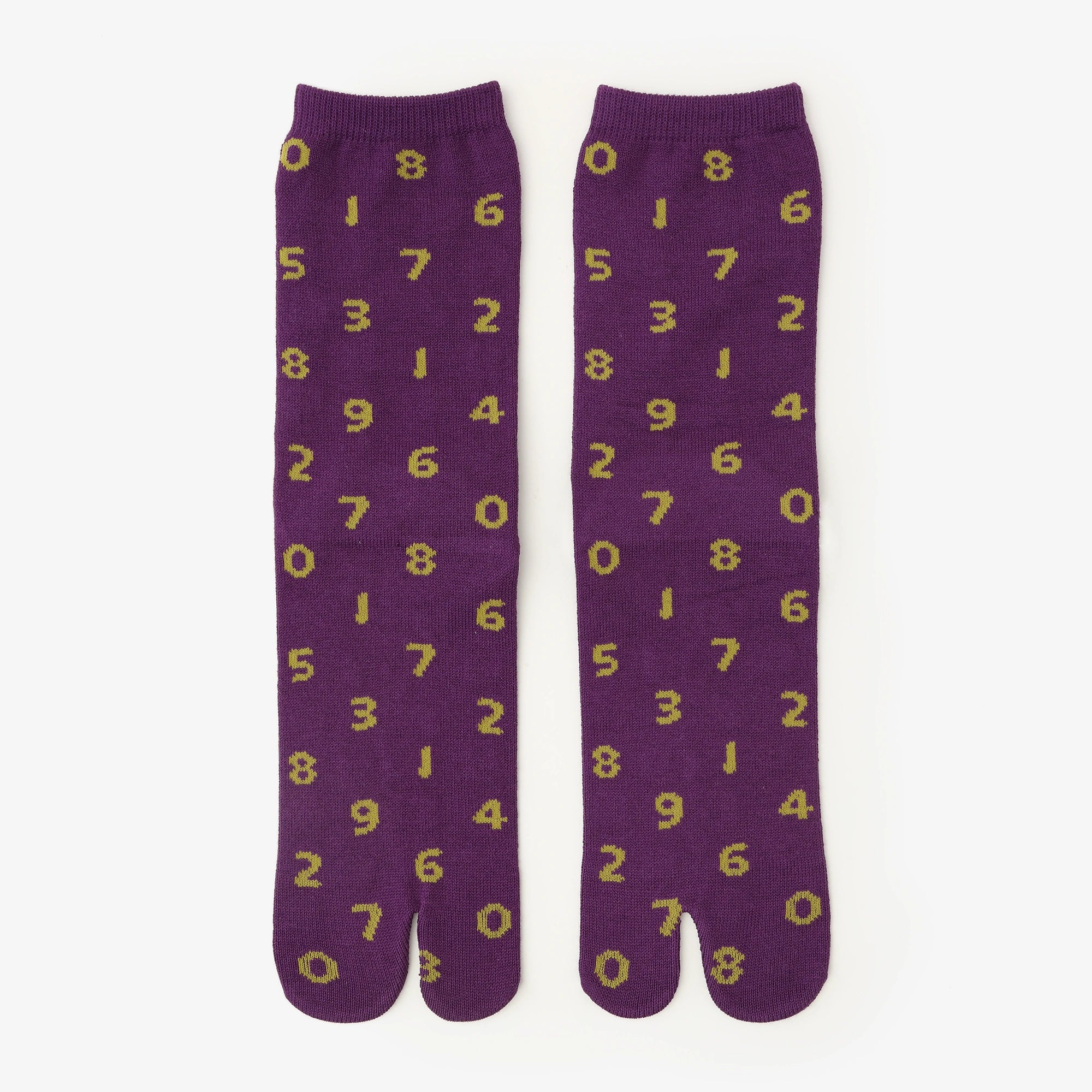 Tabi Socks (Mid-calf)／SO-SU-U Reddish Purple【Men・Women】