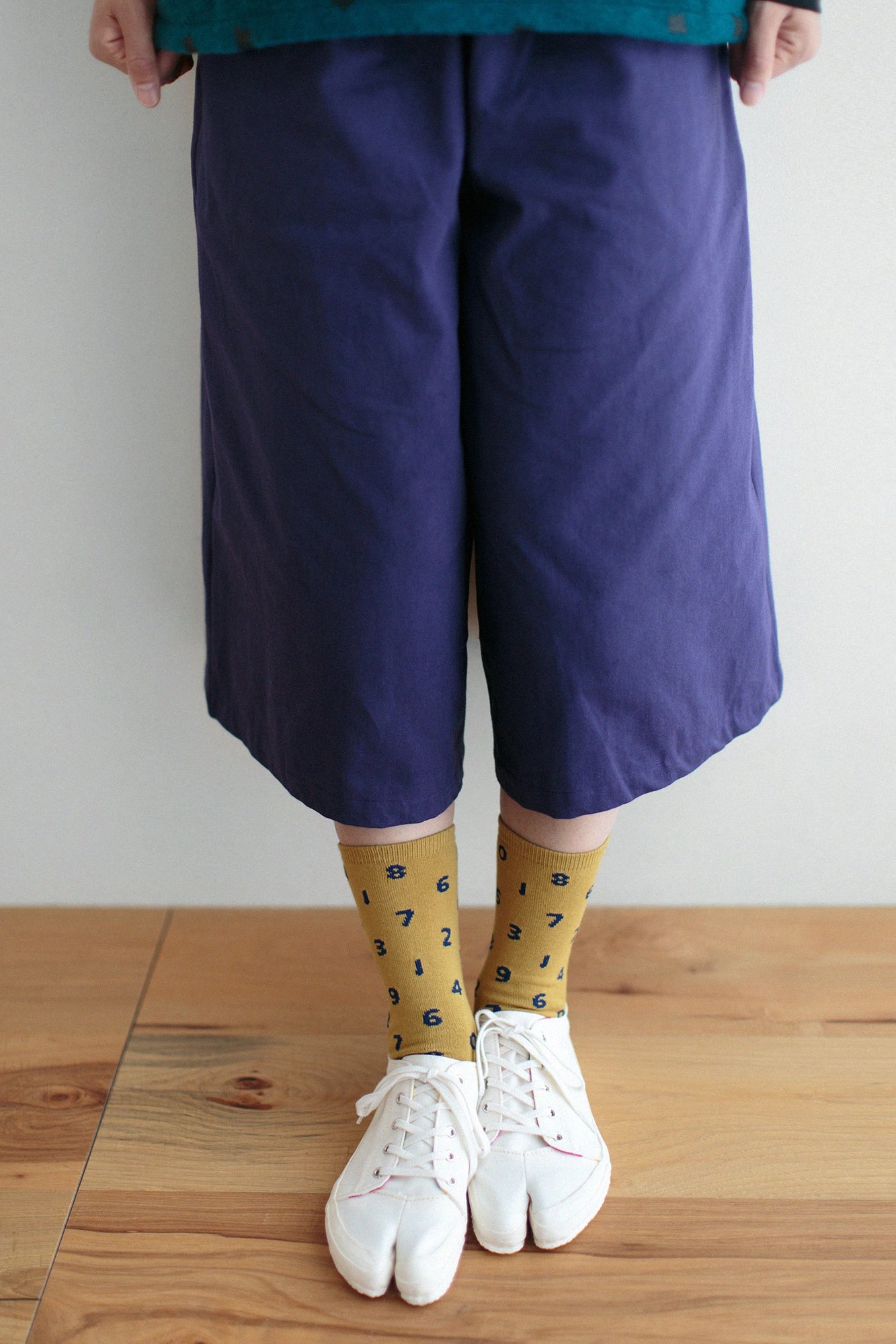 Tabi Socks (Mid-calf)／SO-SU-U Mustard【Men・Women】