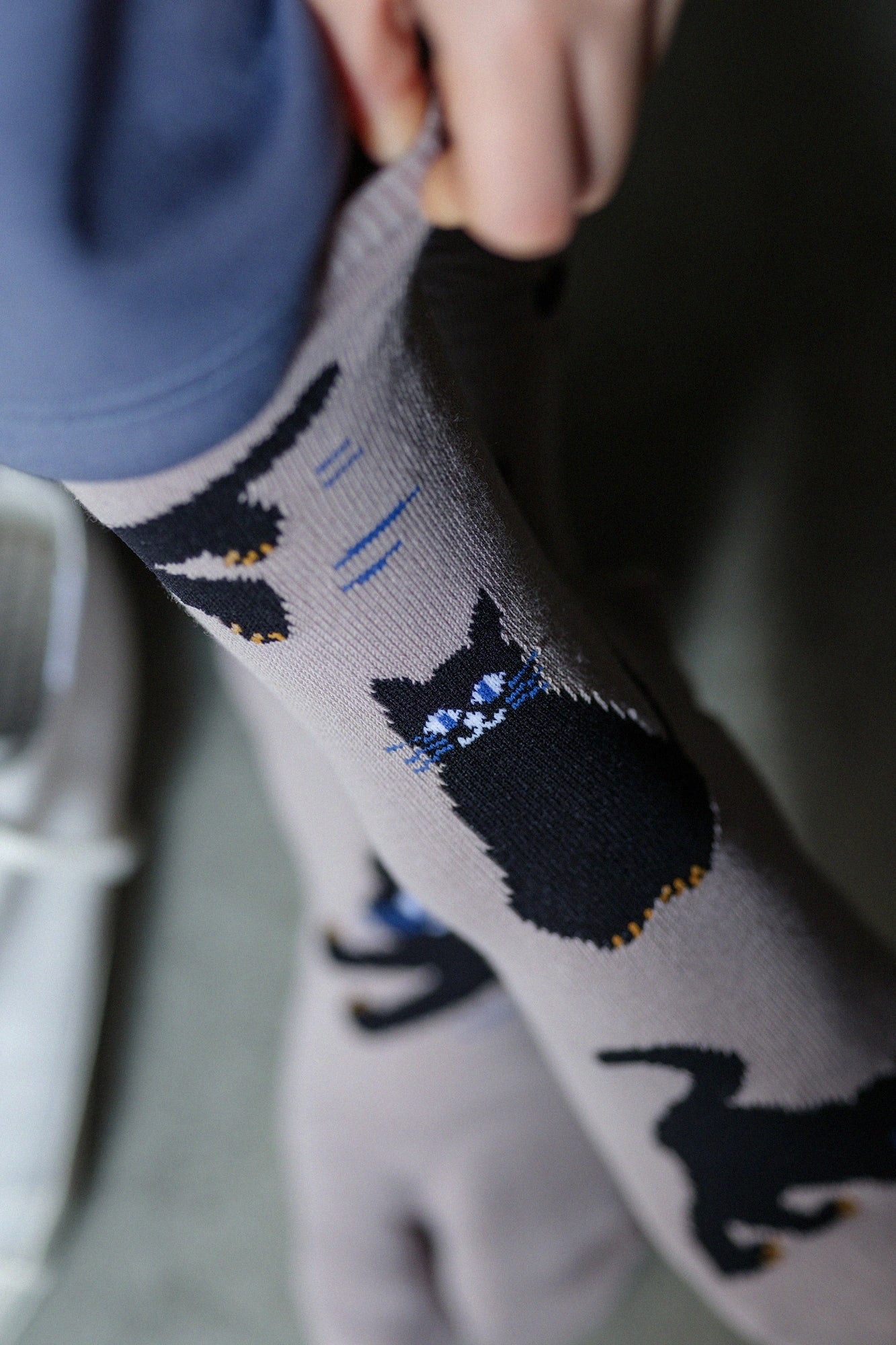 Tabi Socks (Mid-calf)／Cat【Men・Women】