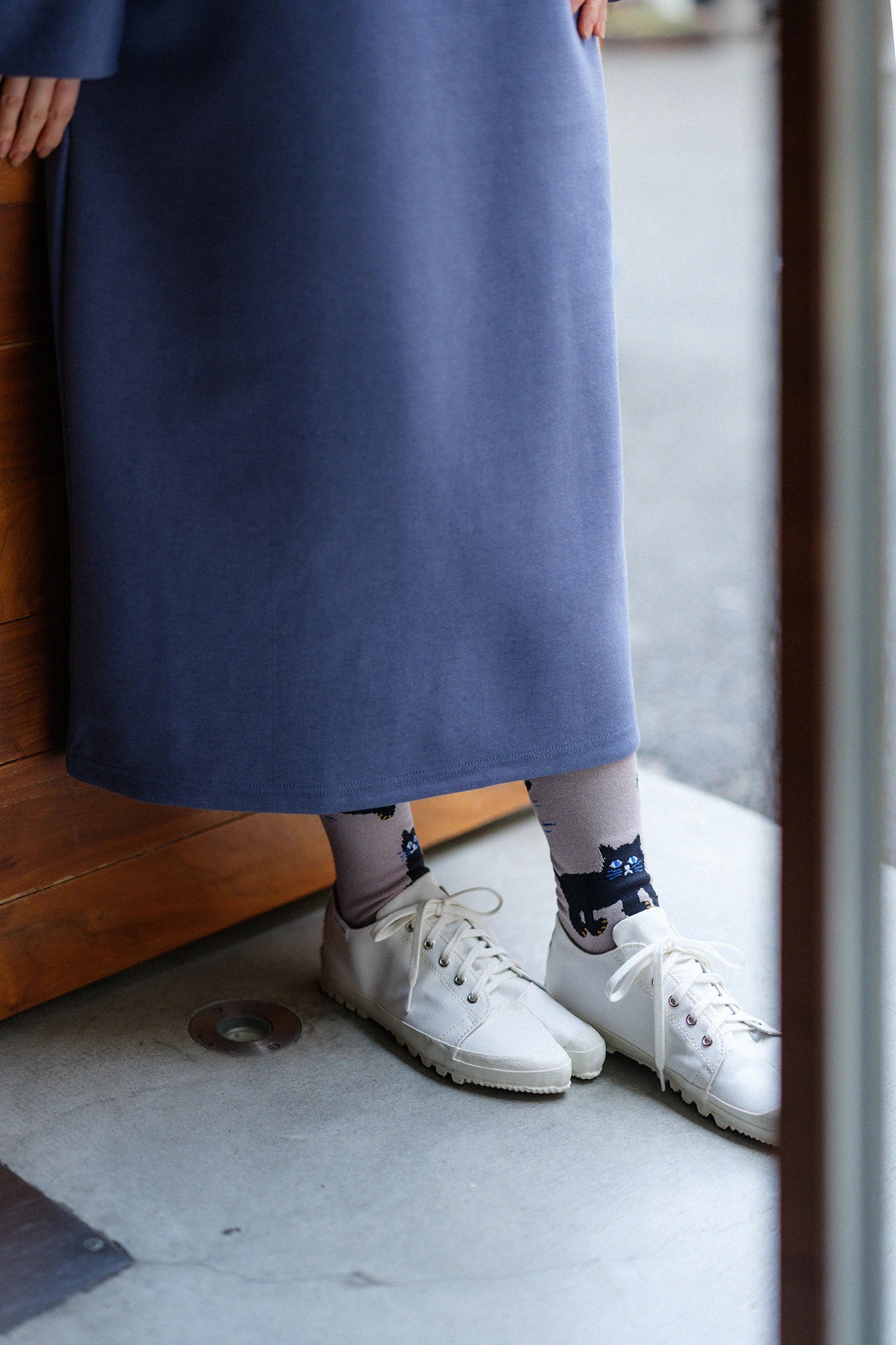Tabi Socks (Mid-calf)／Cat【Men・Women】