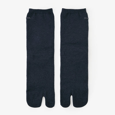 足袋下（普通丈）／留紺杢（とめこんもく）【男・女性用】