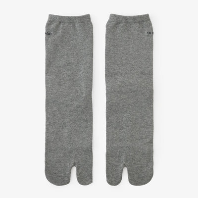 足袋下（普通丈）／杢灰（もくはい）【男・女性用】