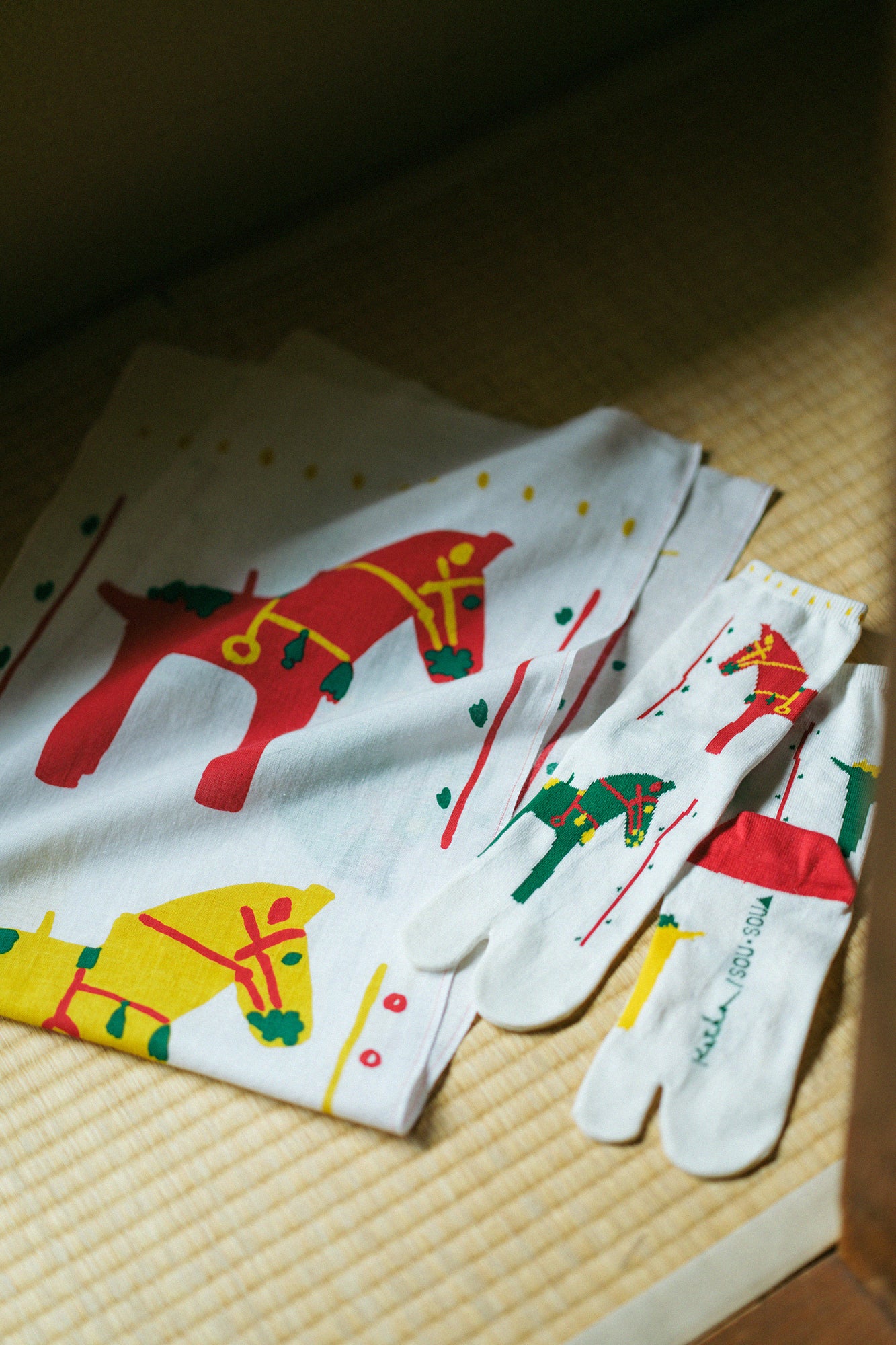 足袋下（普通丈）／干支 午（うま）令和8年 つくも【男・女性用】