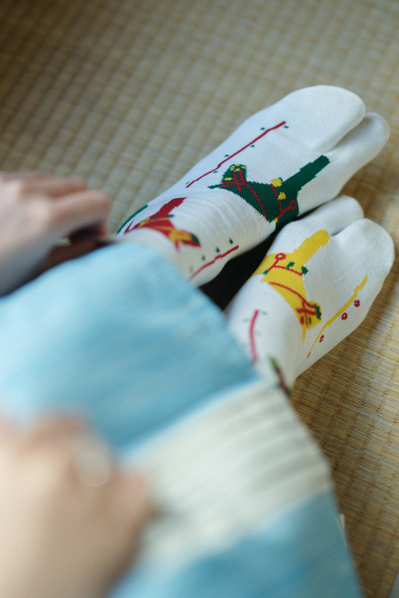 足袋下（普通丈）／干支 午（うま）令和8年 つくも【男・女性用】