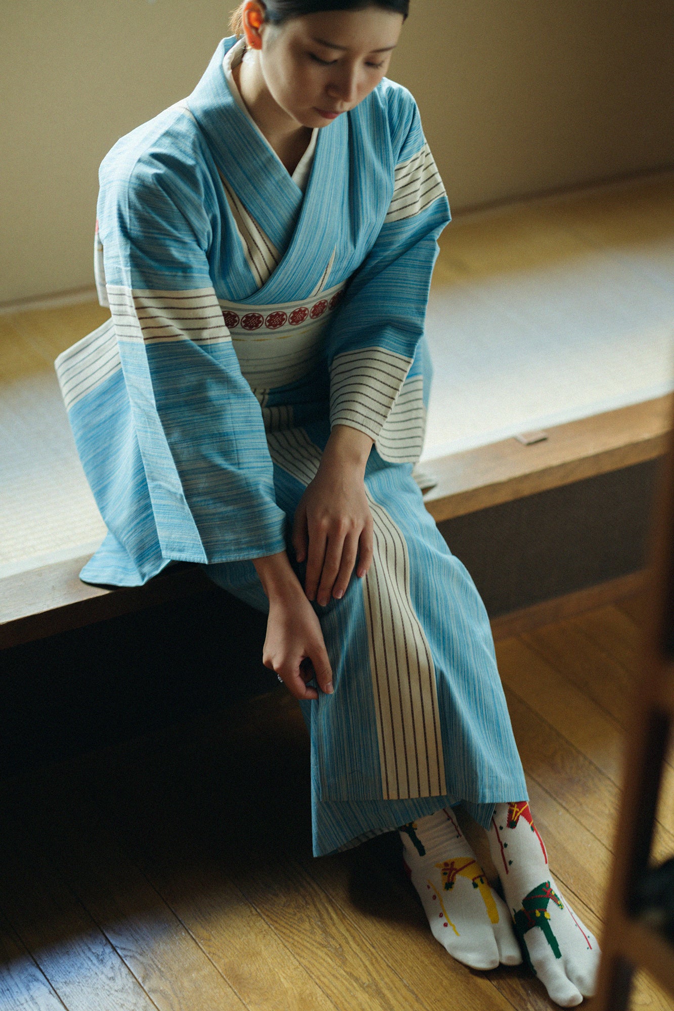 足袋下（普通丈）／干支 午（うま）令和8年 つくも【男・女性用】