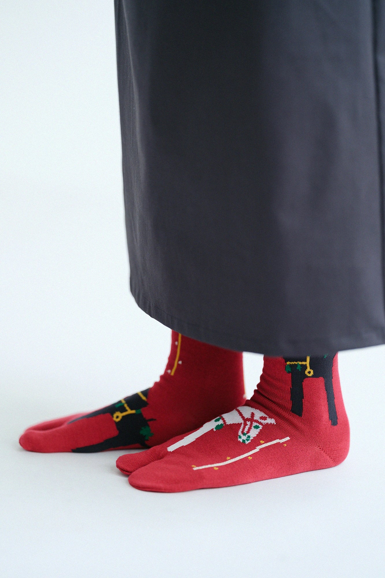 Tabi Socks (Mid-calf)／Year of the Horse 2025 Red【Men・Women】