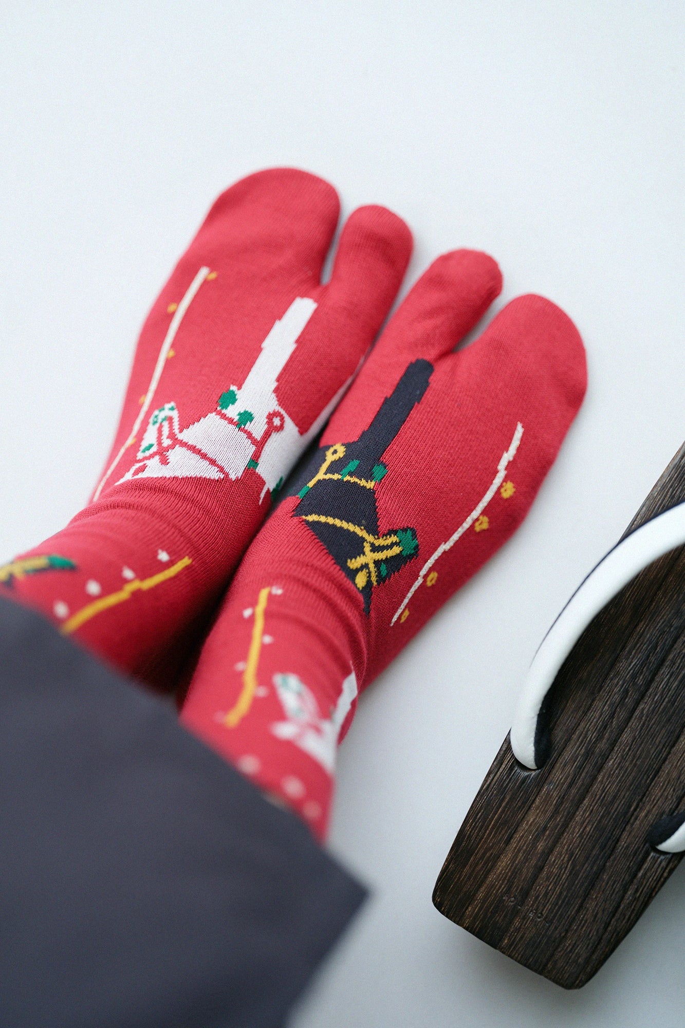 Tabi Socks (Mid-calf)／Year of the Horse 2025 Red【Men・Women】