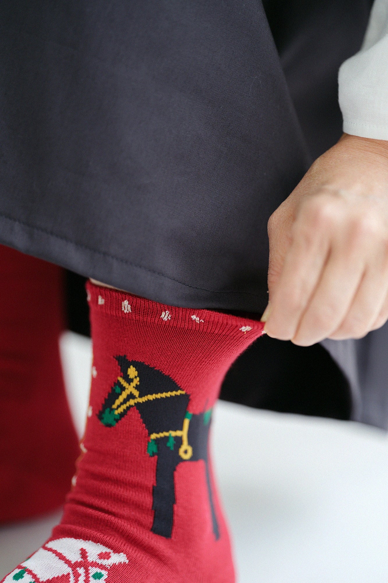 Tabi Socks (Mid-calf)／Year of the Horse 2025 Red【Men・Women】