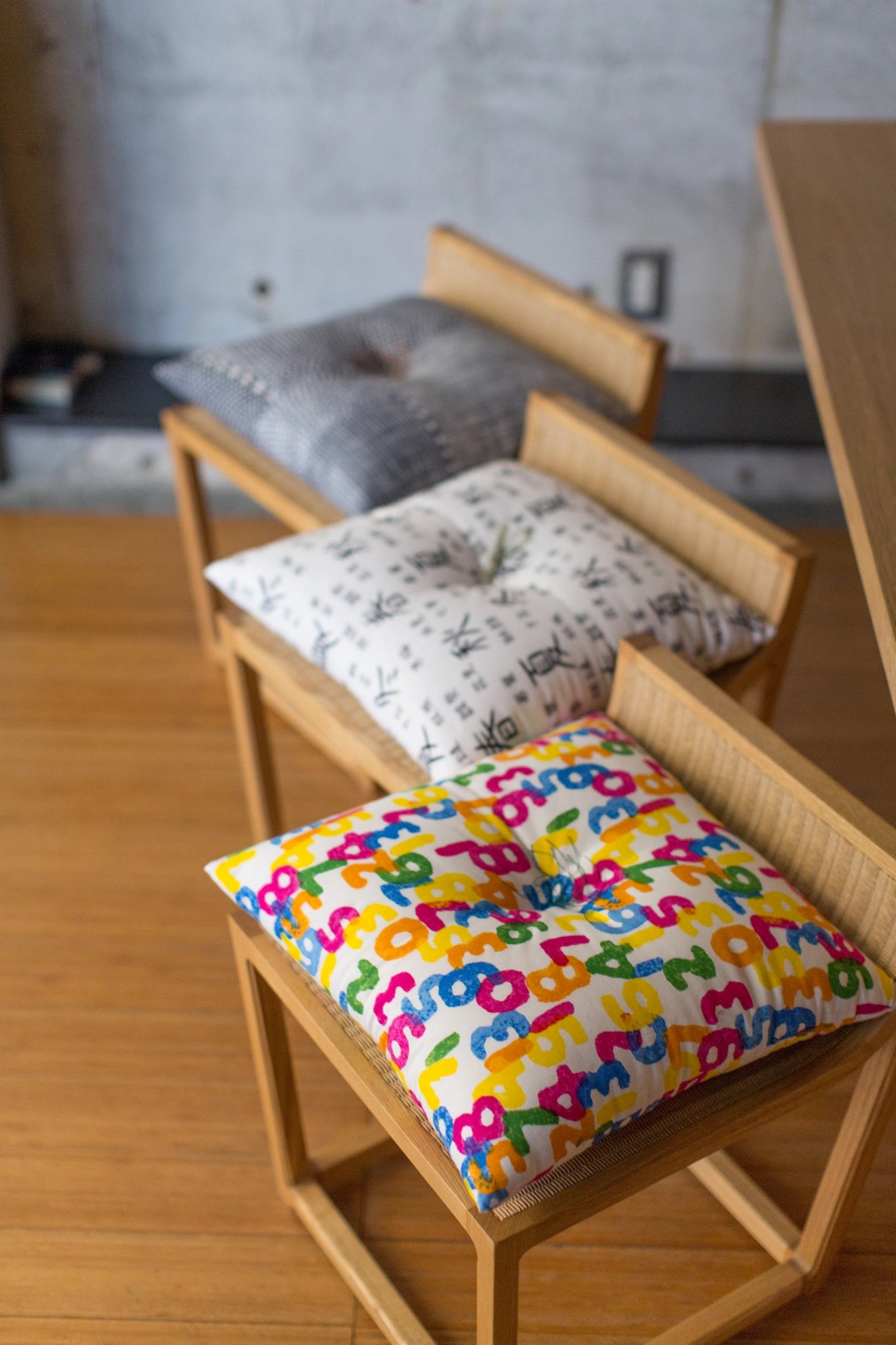 [Expédié sous 3 semaines] Coussin SOU/SOU Kyoto (21ème toile)/SO-SU-U Todori