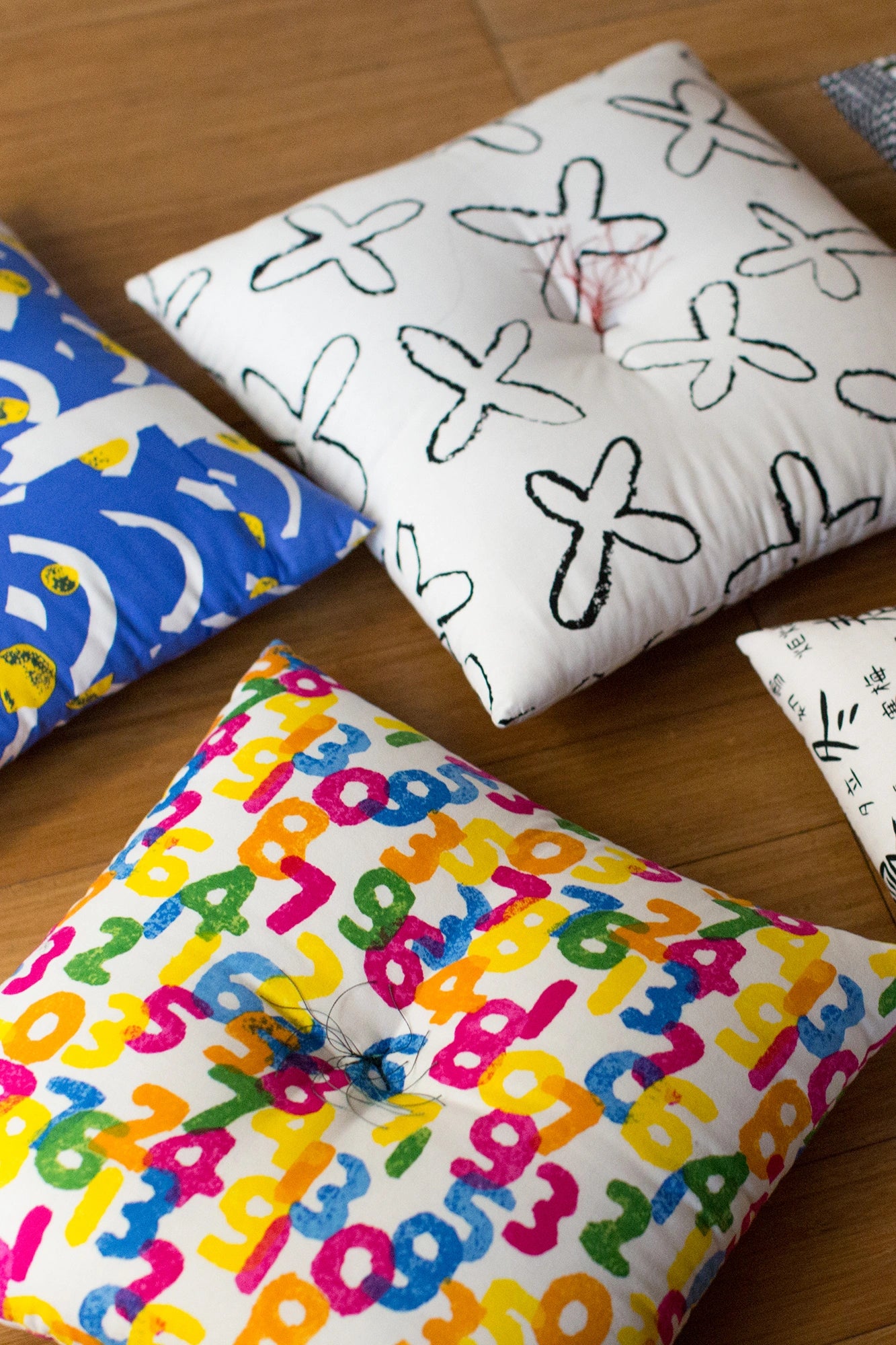 [Expédié sous 3 semaines] Coussin SOU/SOU Kyoto (21ème toile)/SO-SU-U Todori