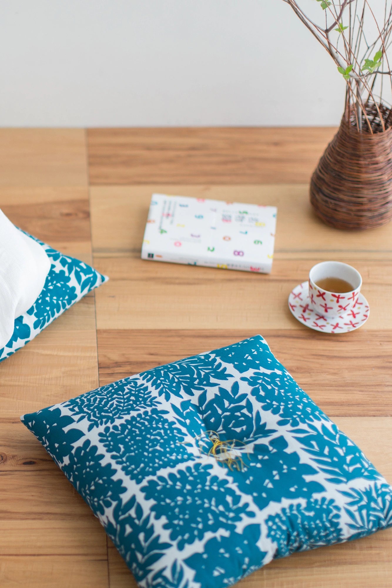 [Expédié sous 3 semaines] Coussin SOU/SOU Kyoto (21ème toile)/Hanaichimatsu