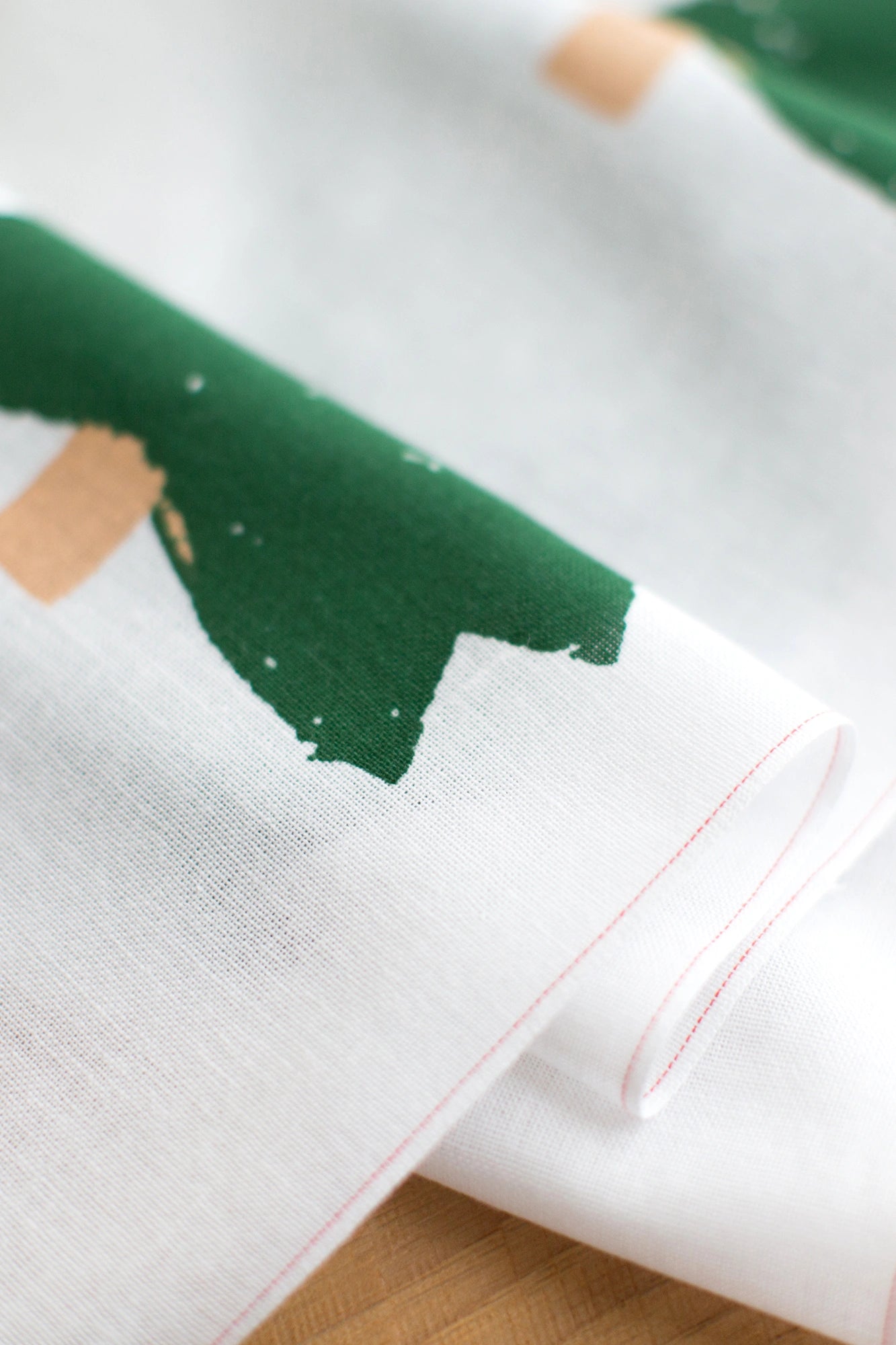 Ise Momen Textil-Tenugui/Waldgeschichte