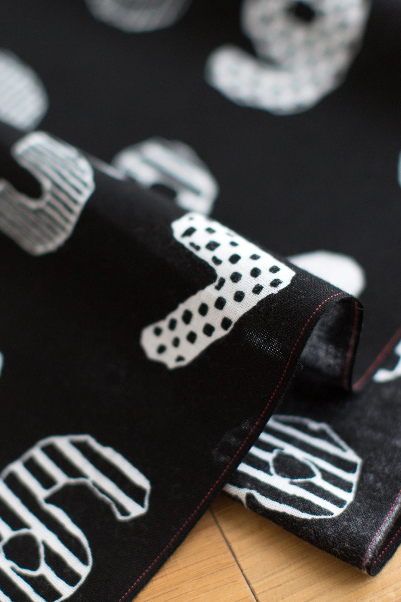 Textile Sold in Cuts (Isemomen Handkerchief)／Playing with Numbers＜50cm＞