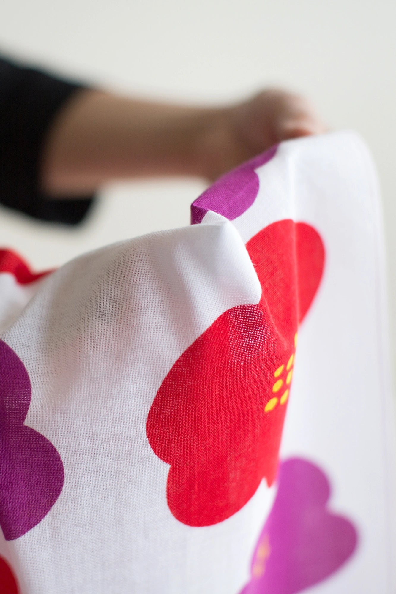 Ise Momen textile tenugui/Hanatsubaki
