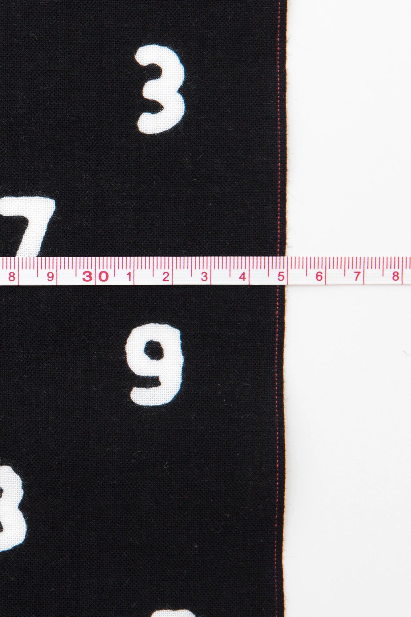 布料剪裁販售 （伊勢木棉 手巾布料）／SO-SU-U十數 黑色<50cm