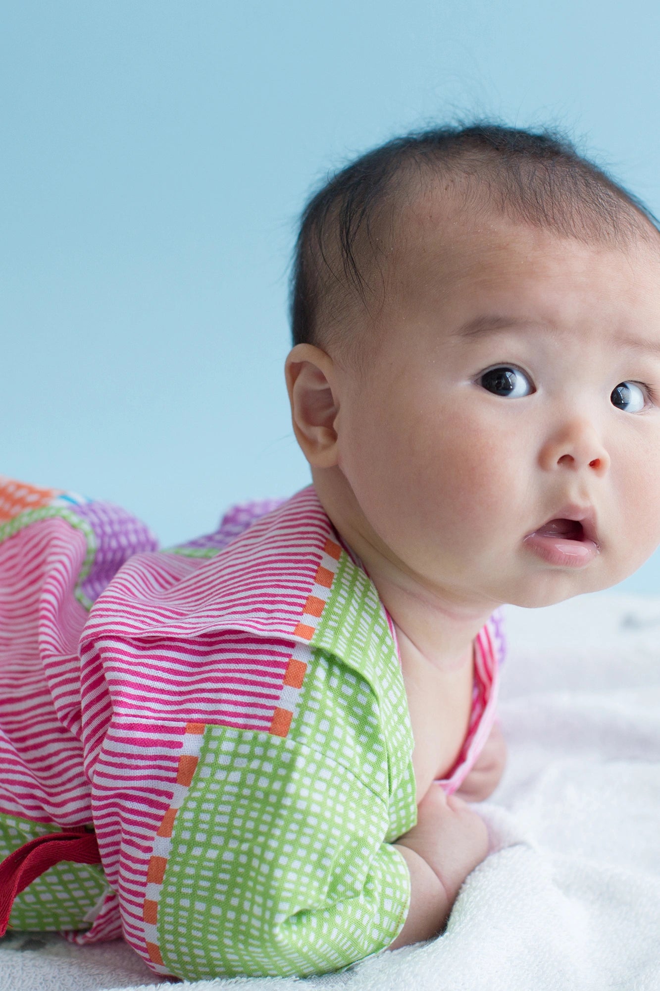 ●Isemomen Cotton Bodysuits／Lines and Dots Miyabi