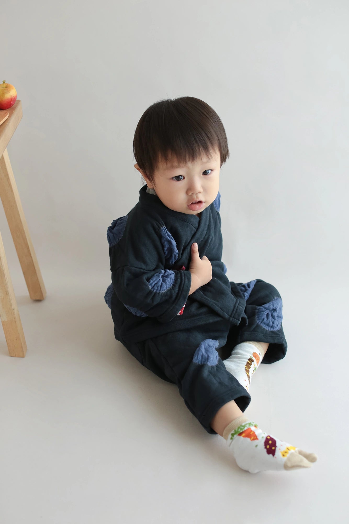 ●兒童分趾襪 普通長度／根菜類【小・中・大】