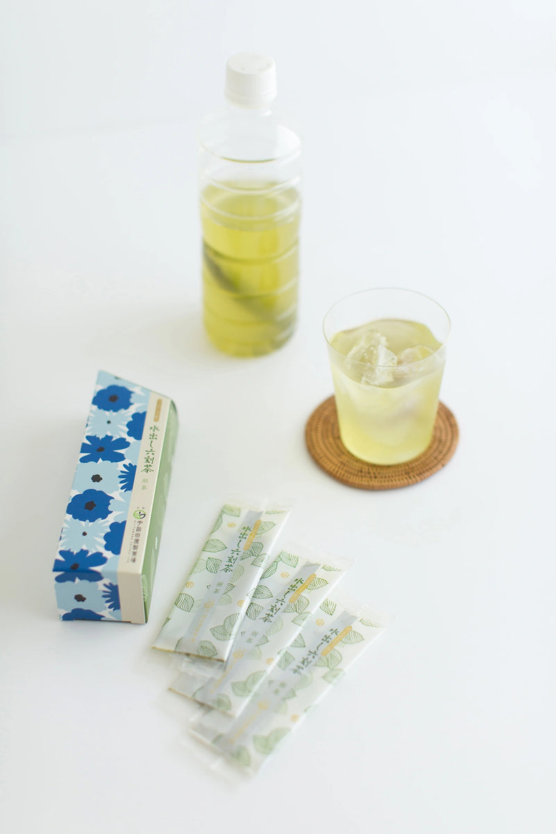 SOU・SOU×Ujitawara Seicha-jyo Cold Brew How to brew cold-brew Rokkokucha tea.