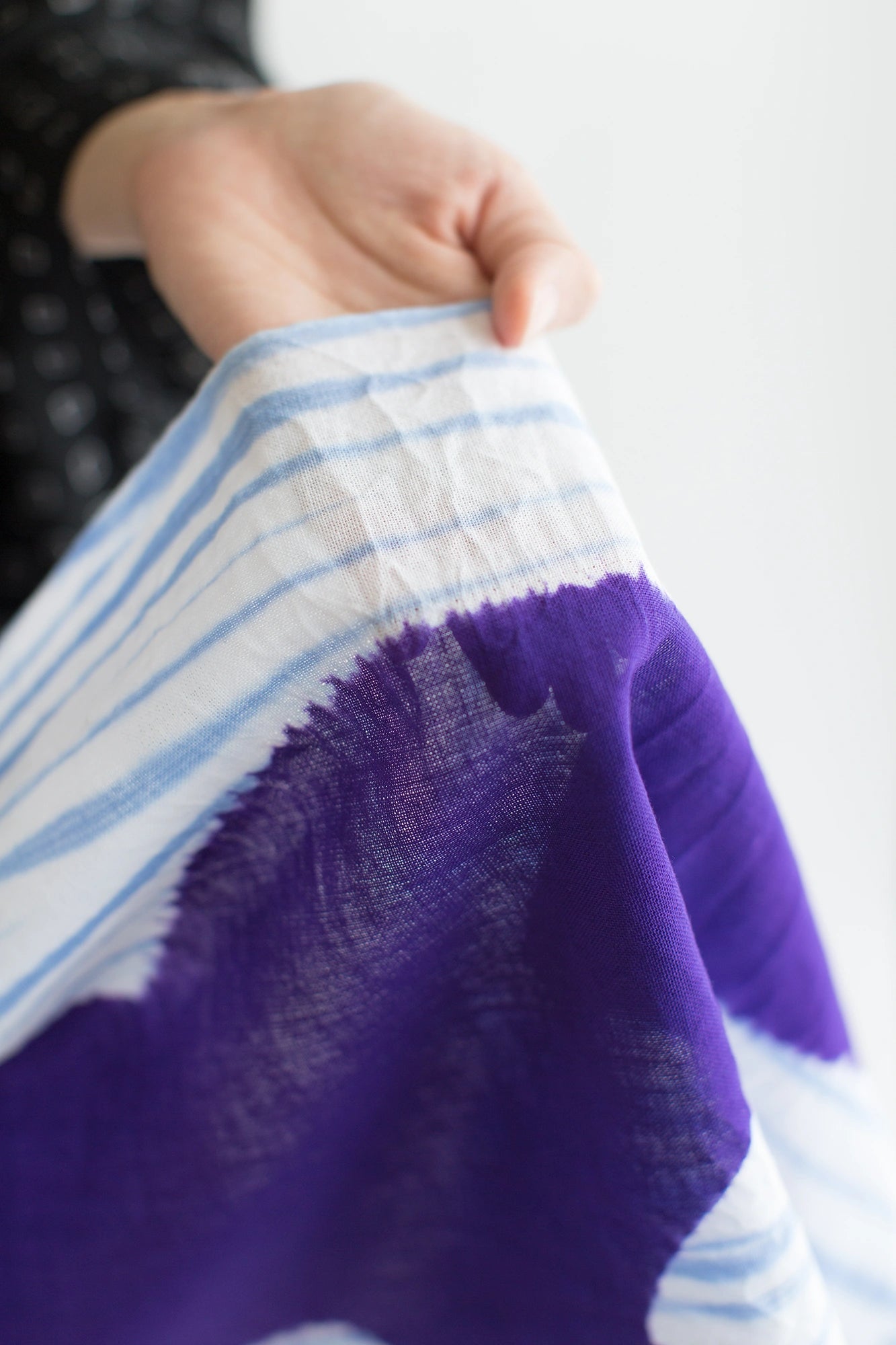 SOU・SOU×Arimatsu Narumi Shibori Tenugui/Yamaga Shoten Kujiranami soigneusement réalisé