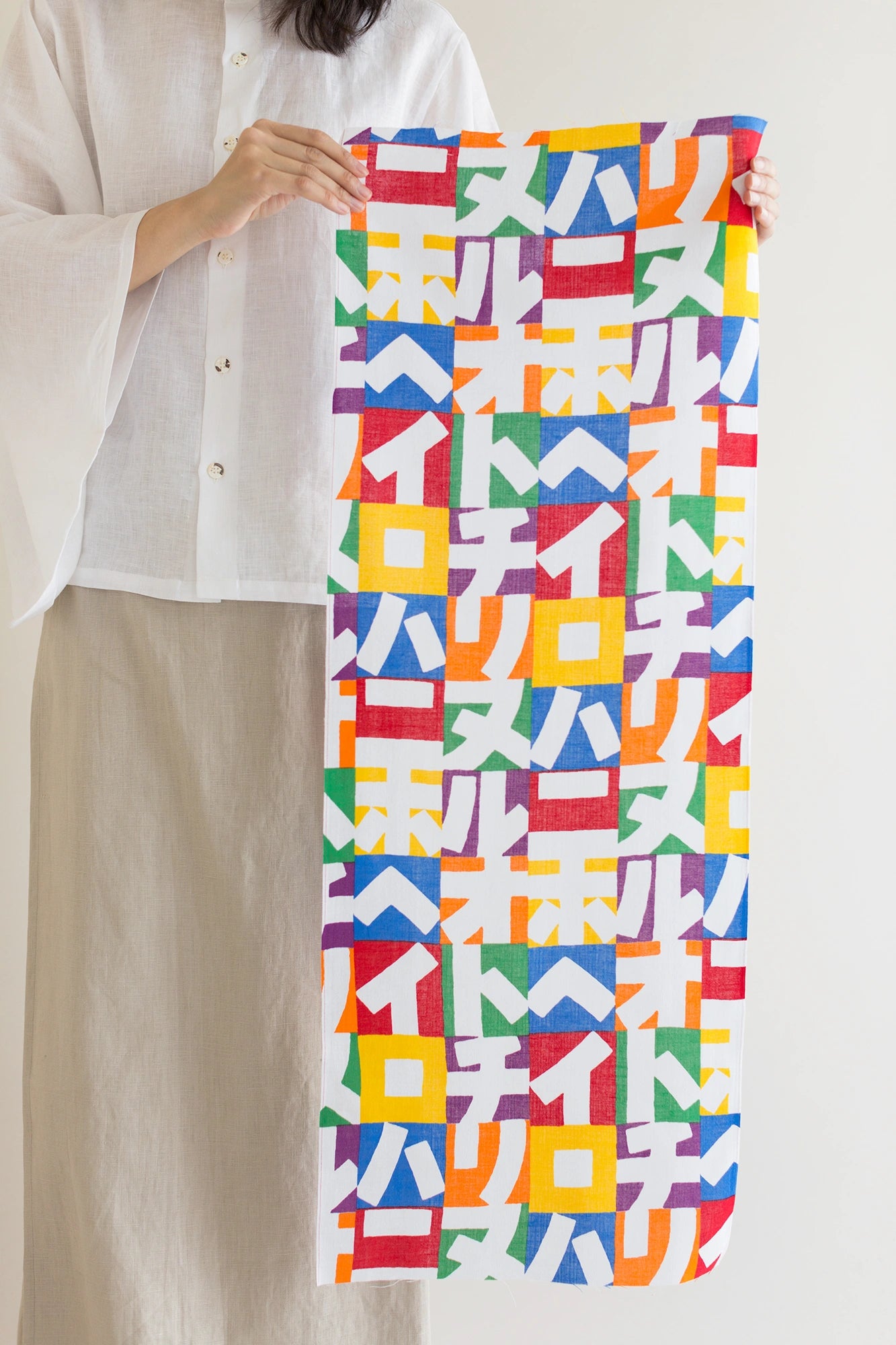 Ise Momen Textil Tenugui/Irohagokko