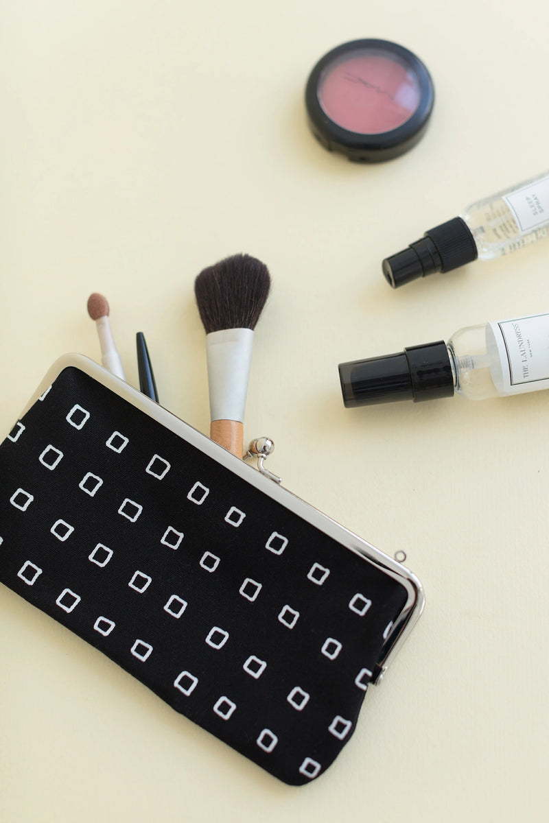 Soft Gamaguchi Clasp Purse Horizontal
