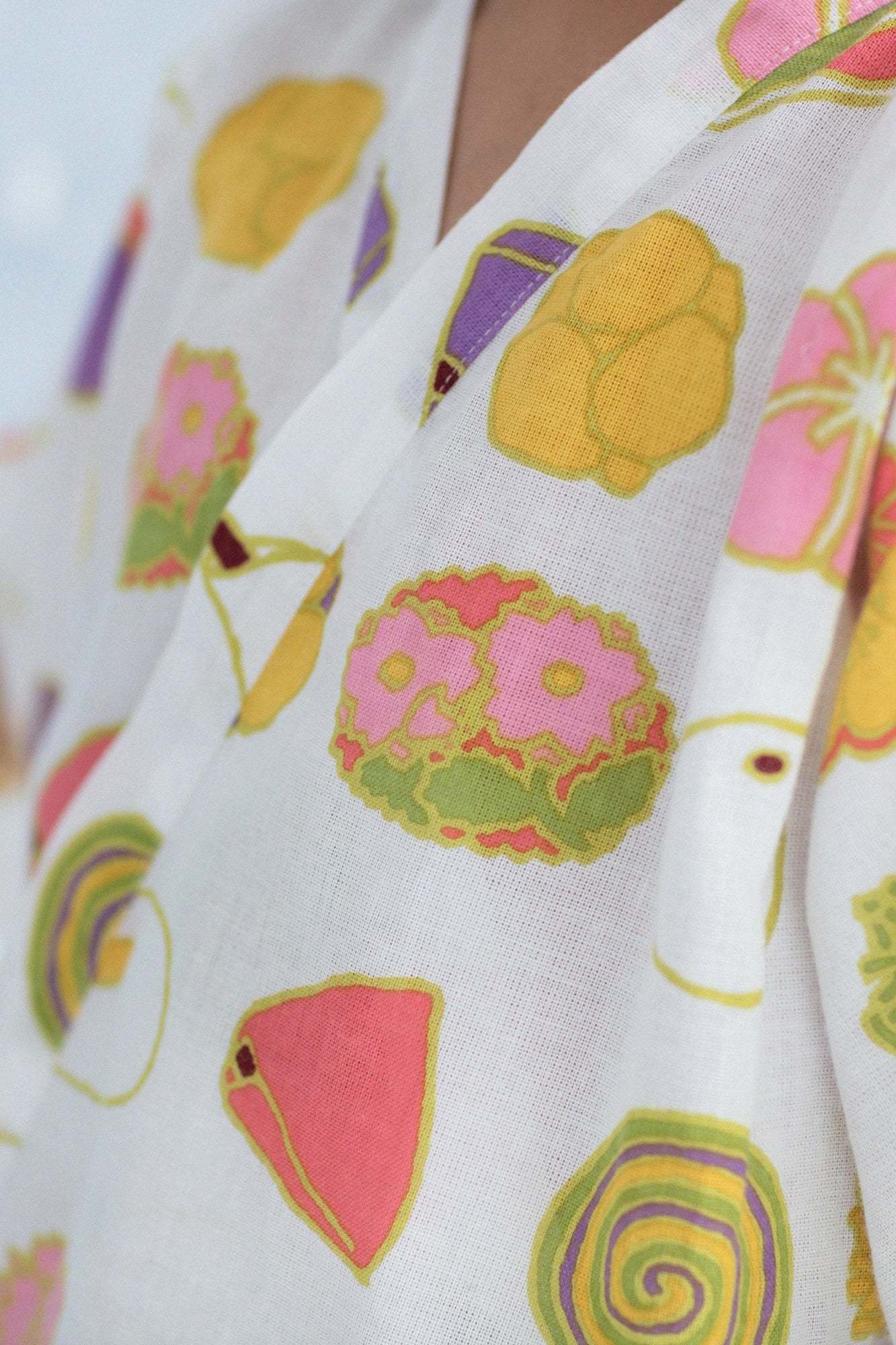 ●Isemomen Cotton Jinbei Set／Wagashi