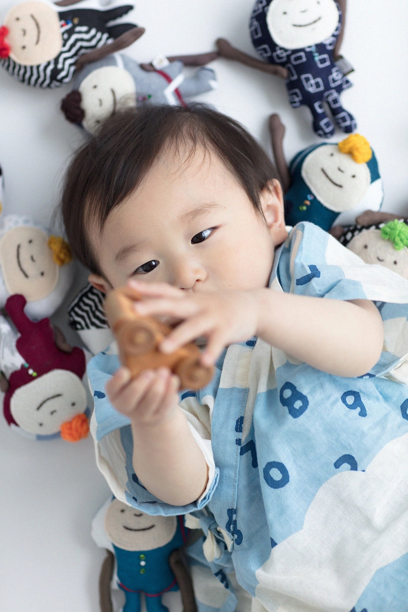 ●Isemomen Cotton Jinbei Set／SO-SU-U in Clouds