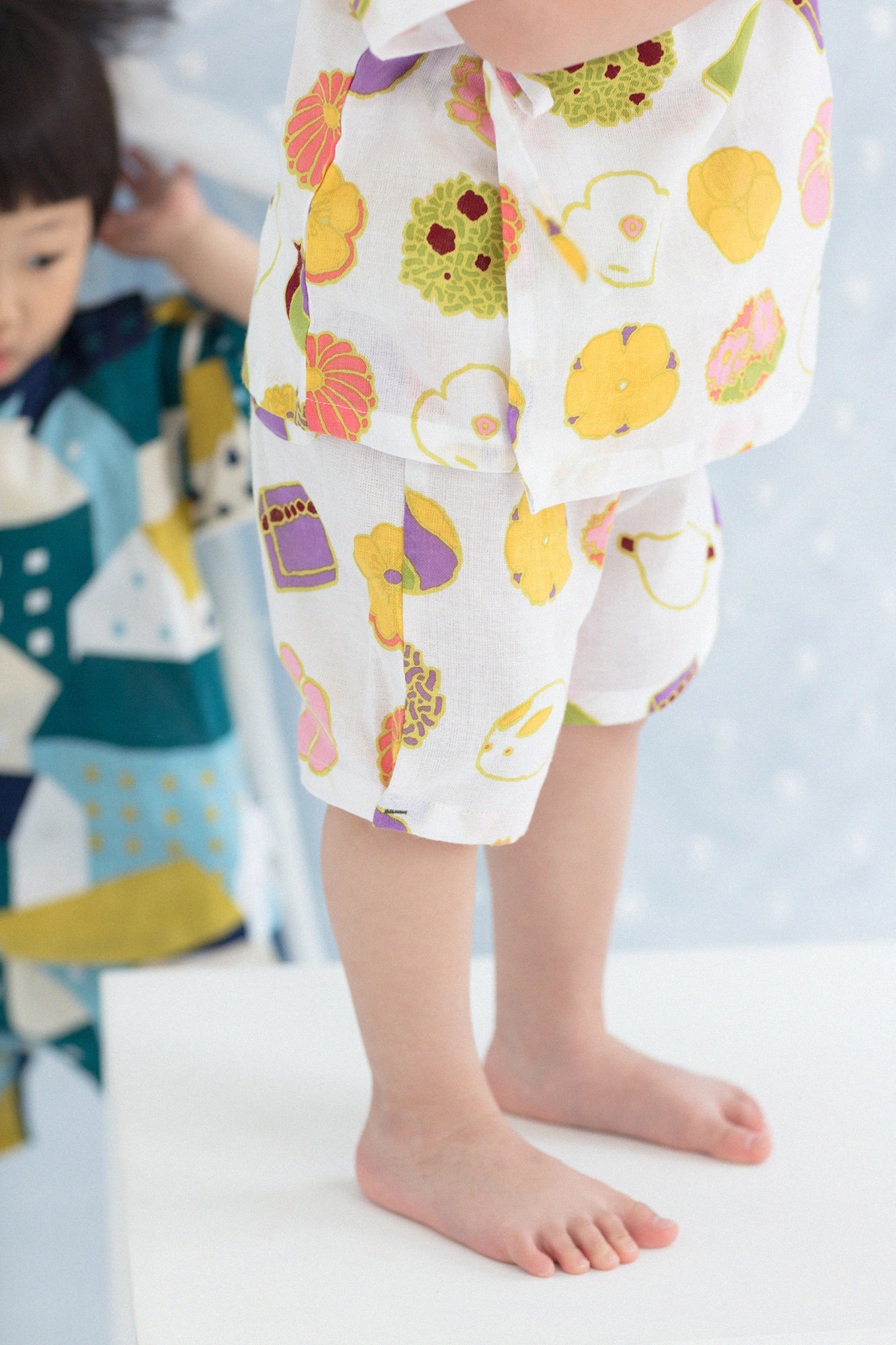 ●Isemomen Cotton Jinbei Set／Wagashi
