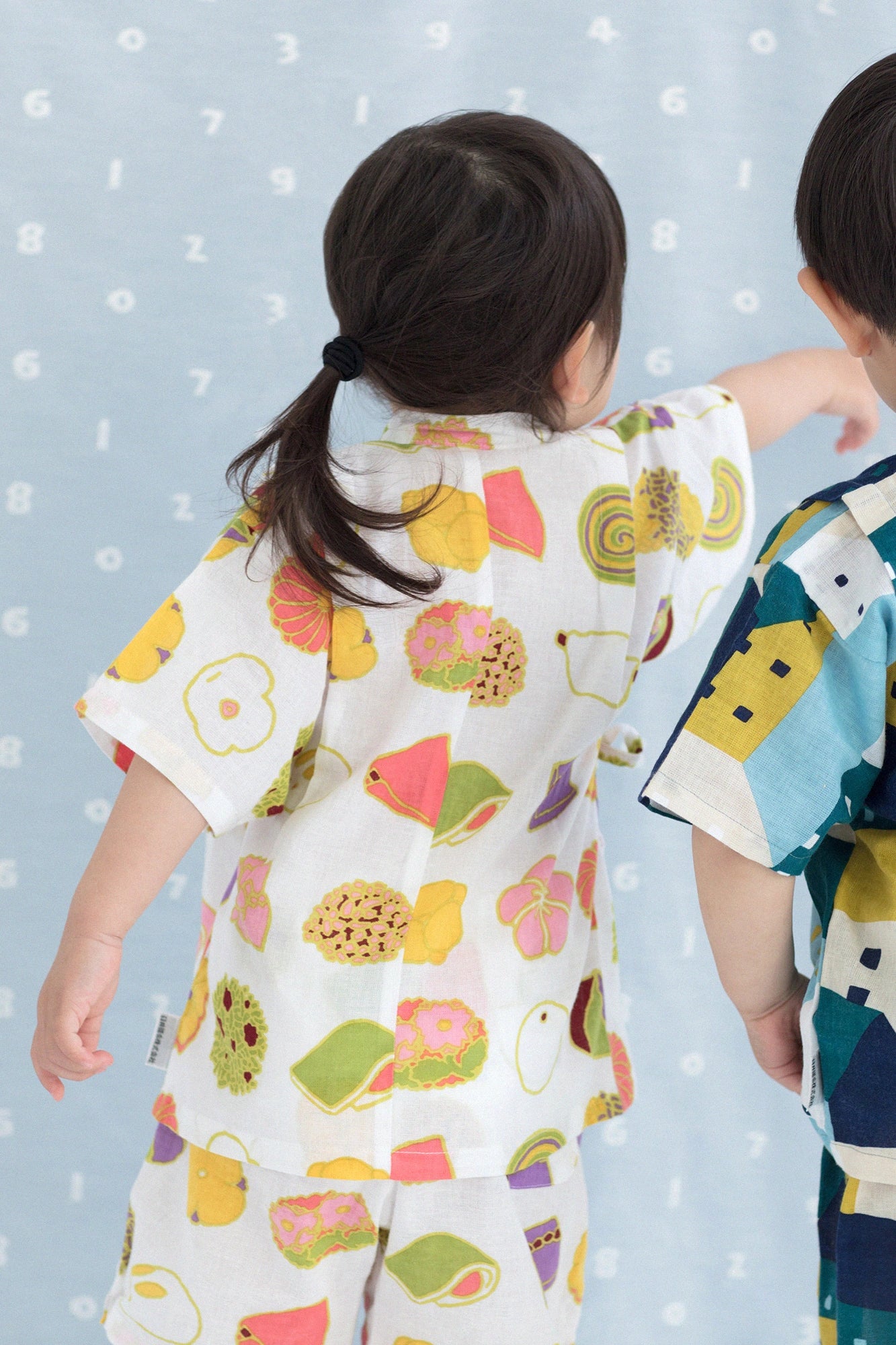 ●Isemomen Cotton Jinbei Set／Wagashi