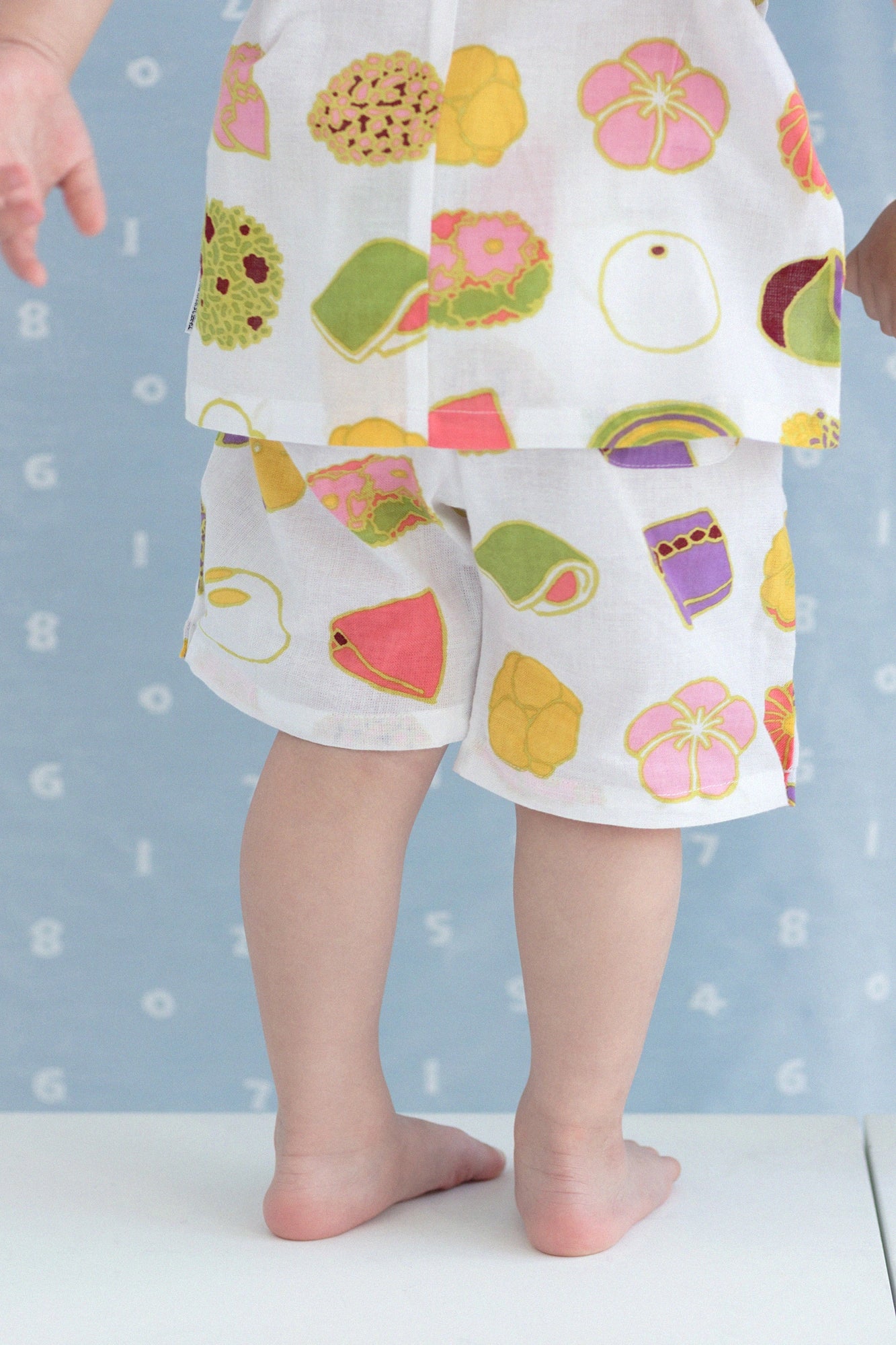 ●Isemomen Cotton Jinbei Set／Wagashi