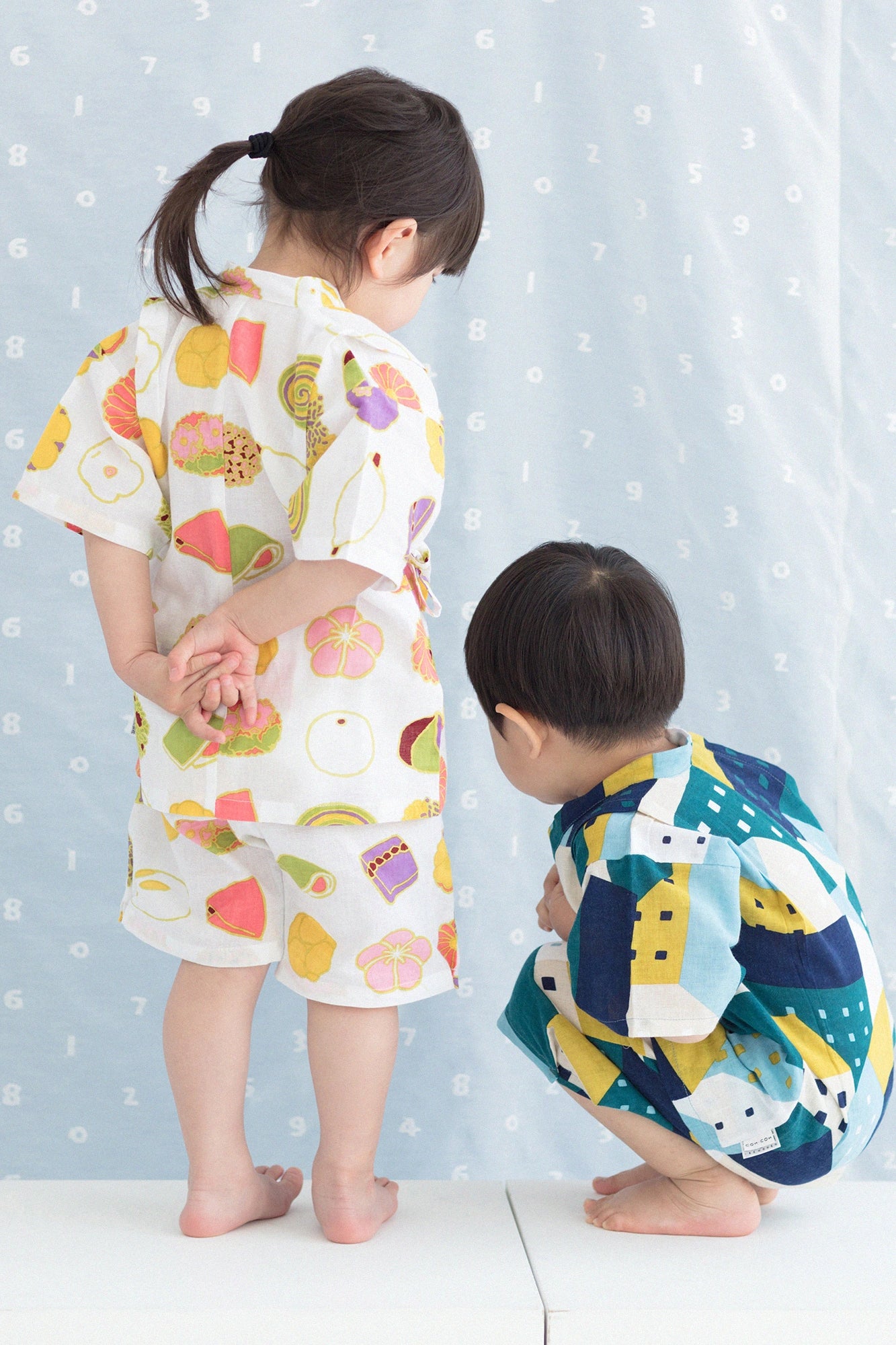 ●Isemomen Cotton Jinbei Set／Wagashi